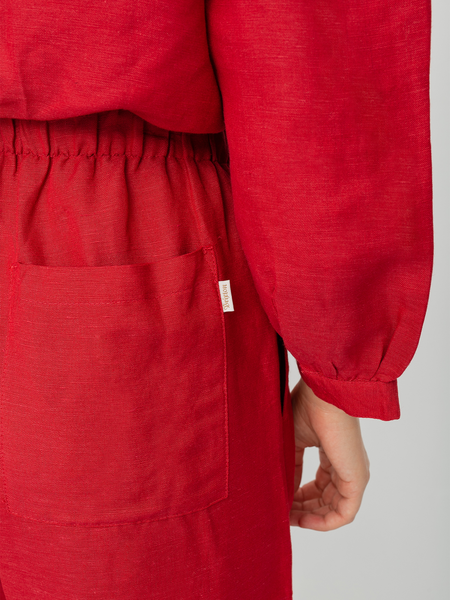 Nohavice Brixton Luna Wmn (lava red)