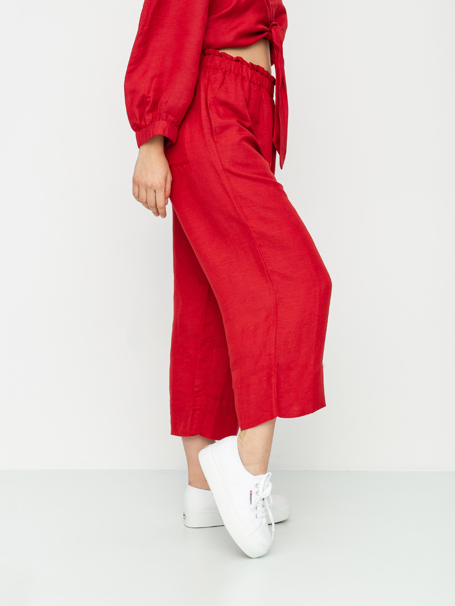 Nohavice Brixton Luna Wmn (lava red)