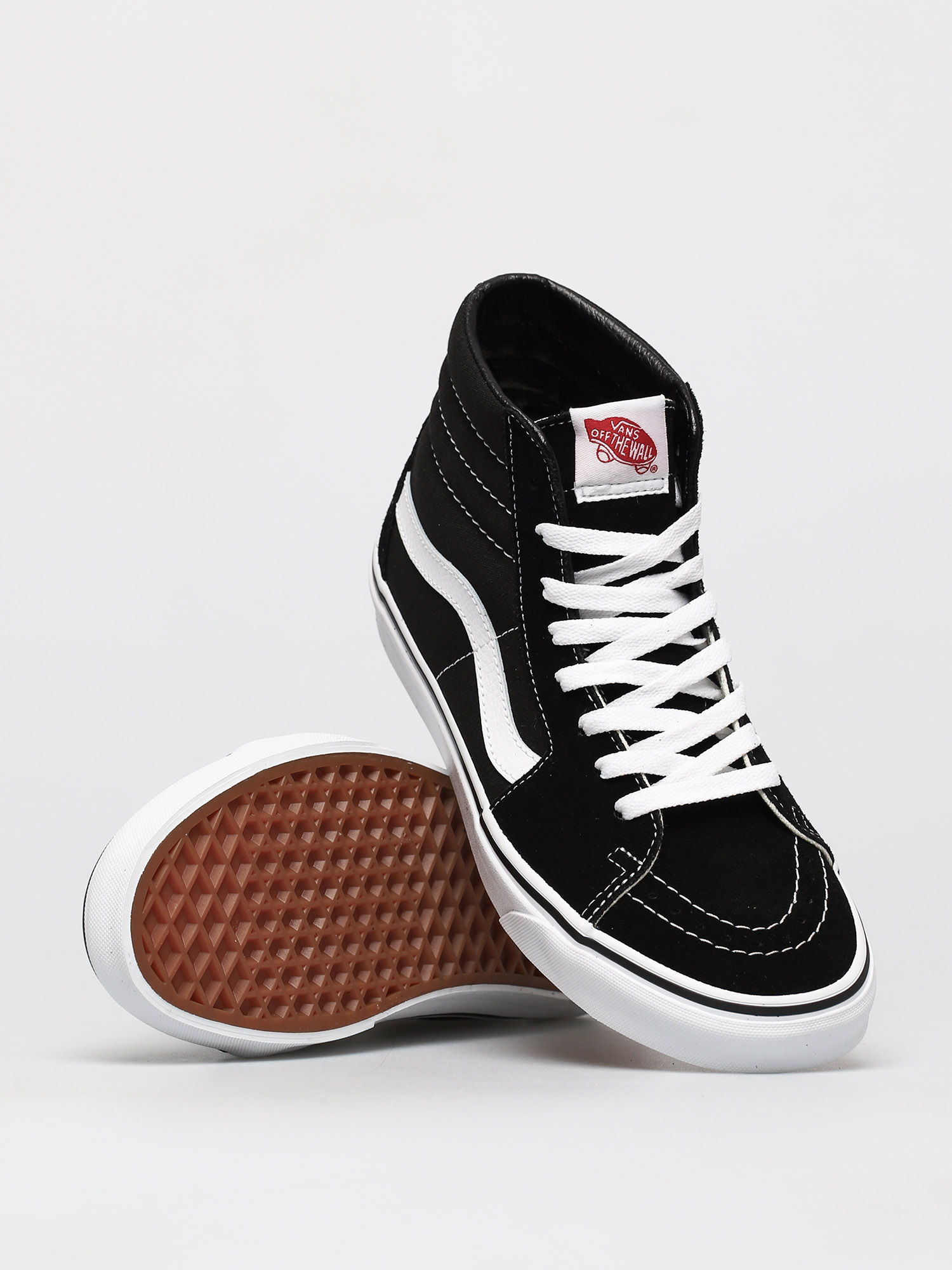 Topánky Vans Sk8 Hi (black/black/white)