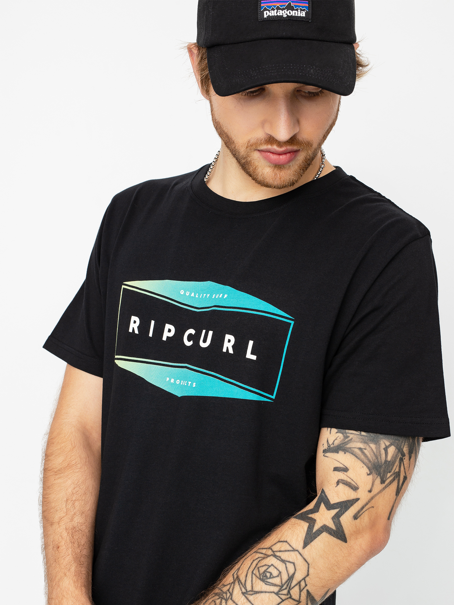 Tričko Rip Curl Neon (black)