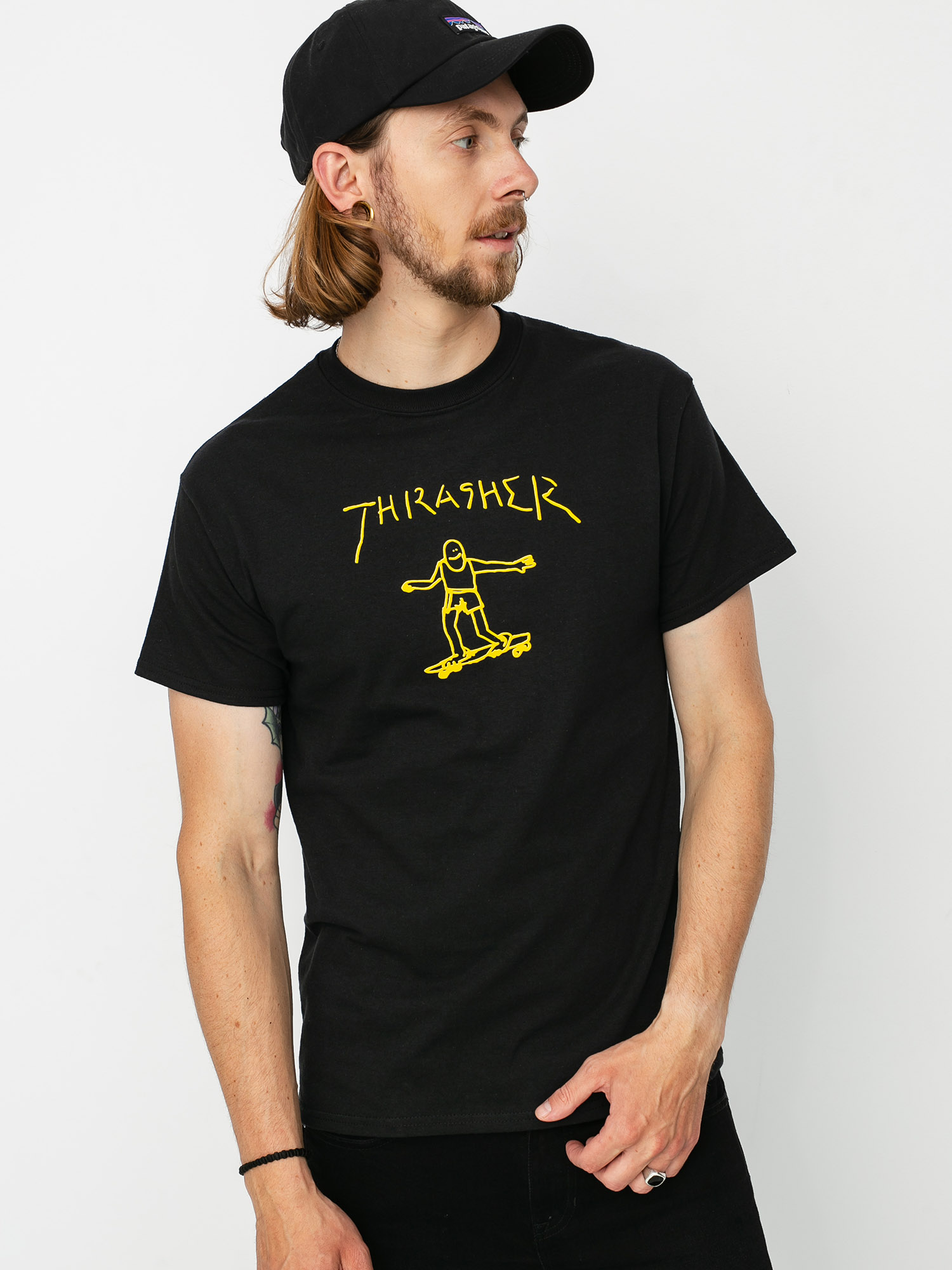 Tričko Thrasher Gonz (black)