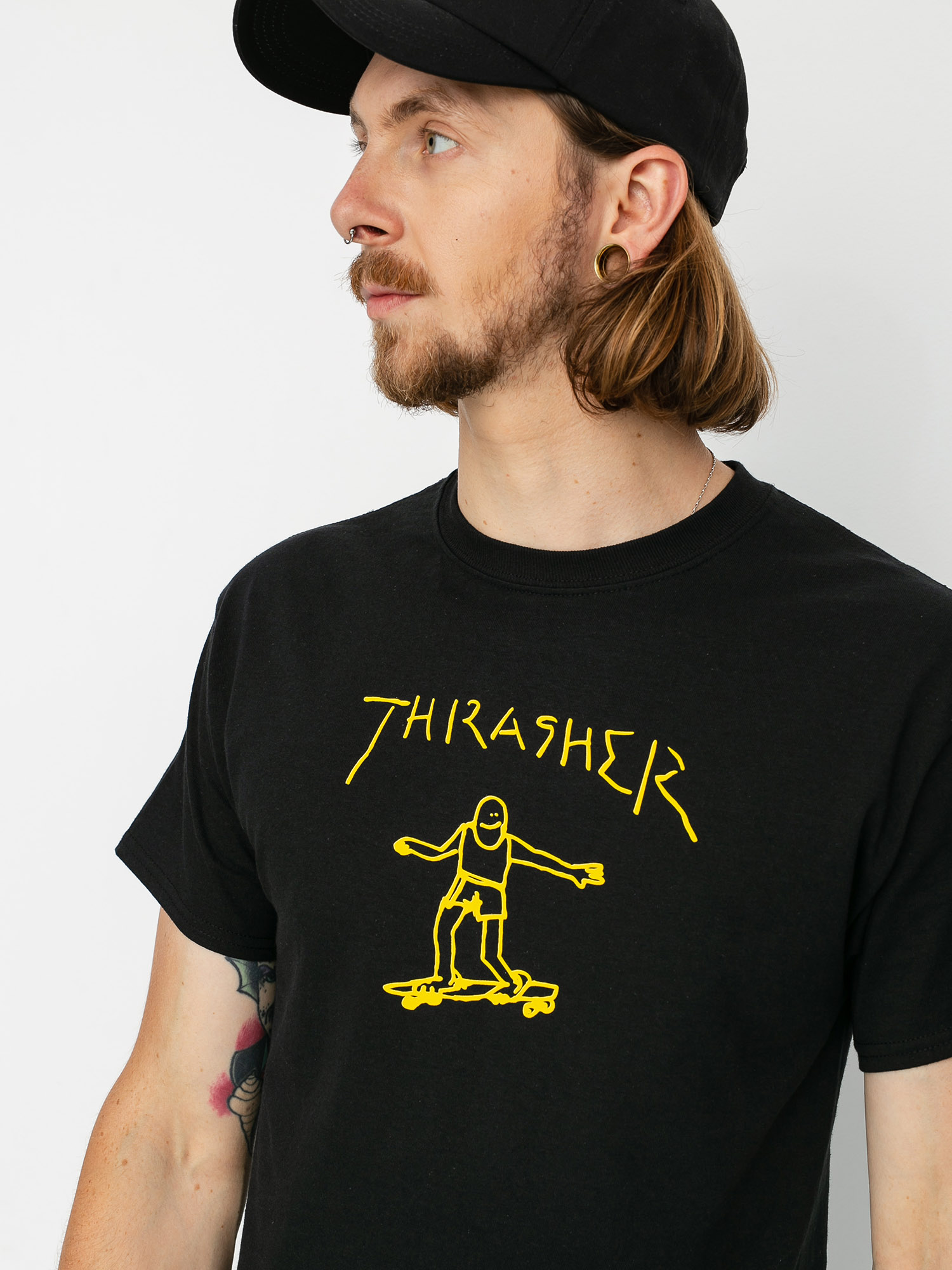 Tričko Thrasher Gonz (black)