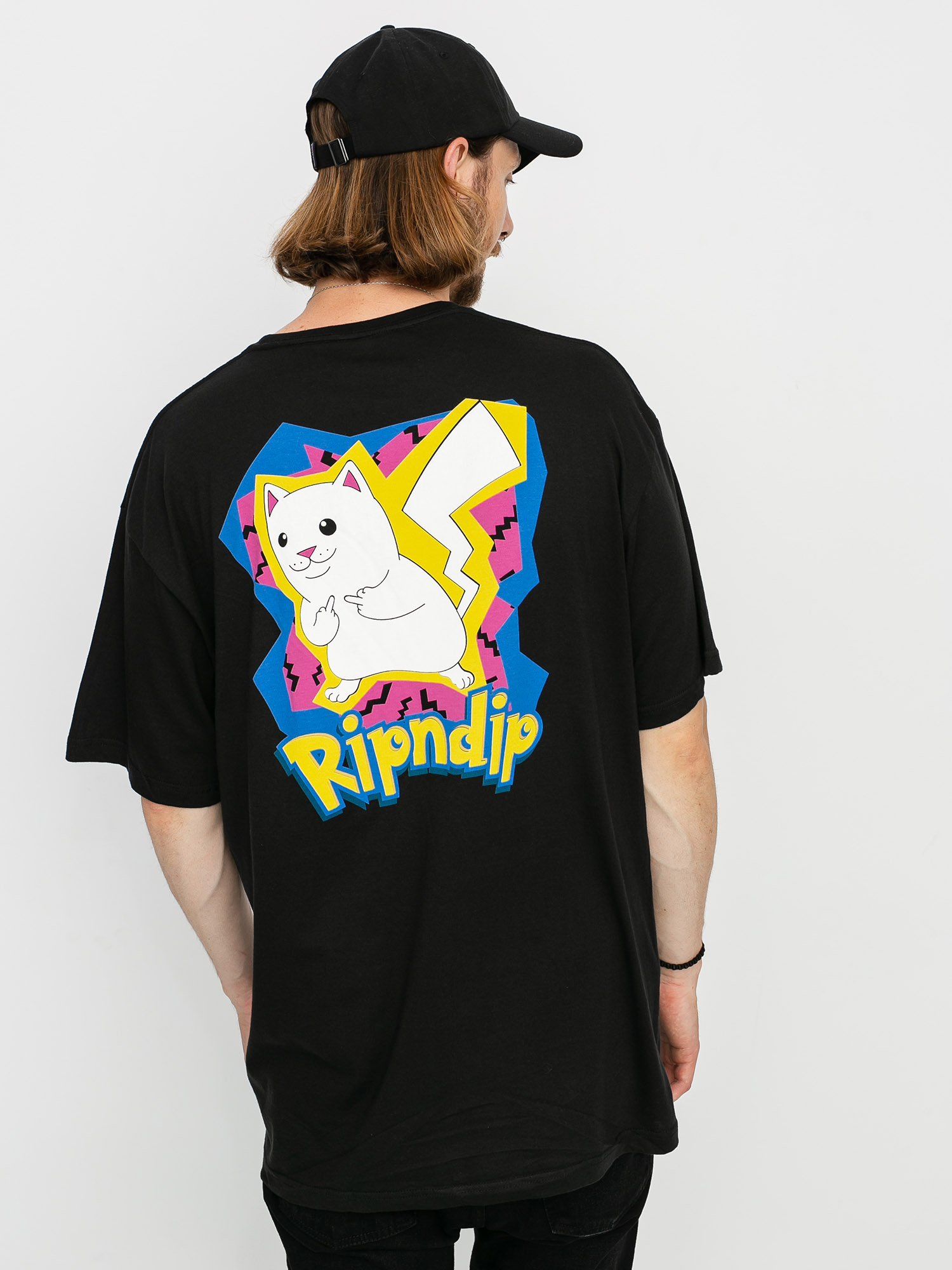 Tričko RipNDip Catch Em All (black)