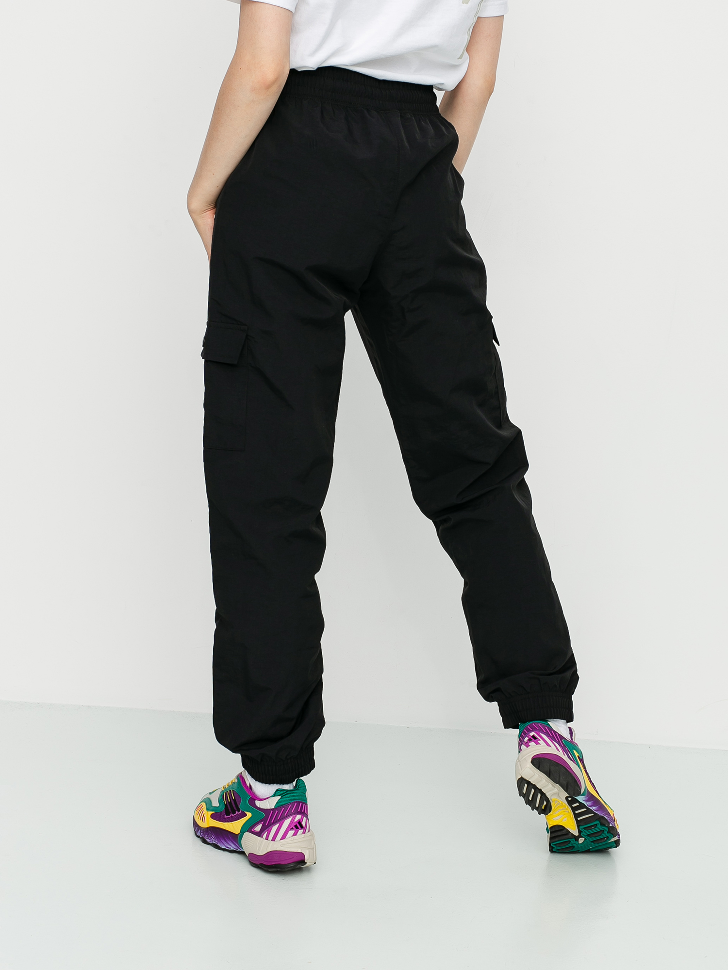 Nohavice Champion Elastic Cuff 112659 Wmn (nbk)