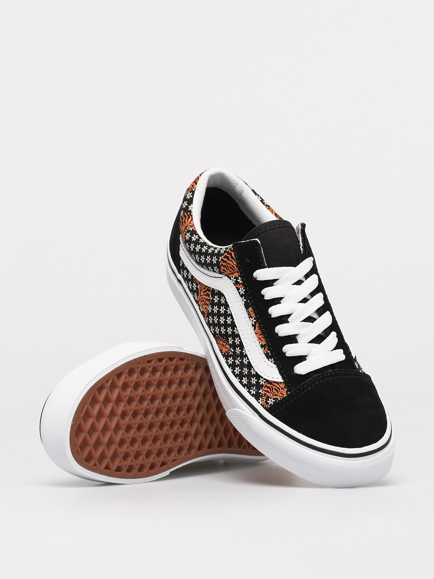 Topánky Vans Old Skool (tiger floral/black/true white)