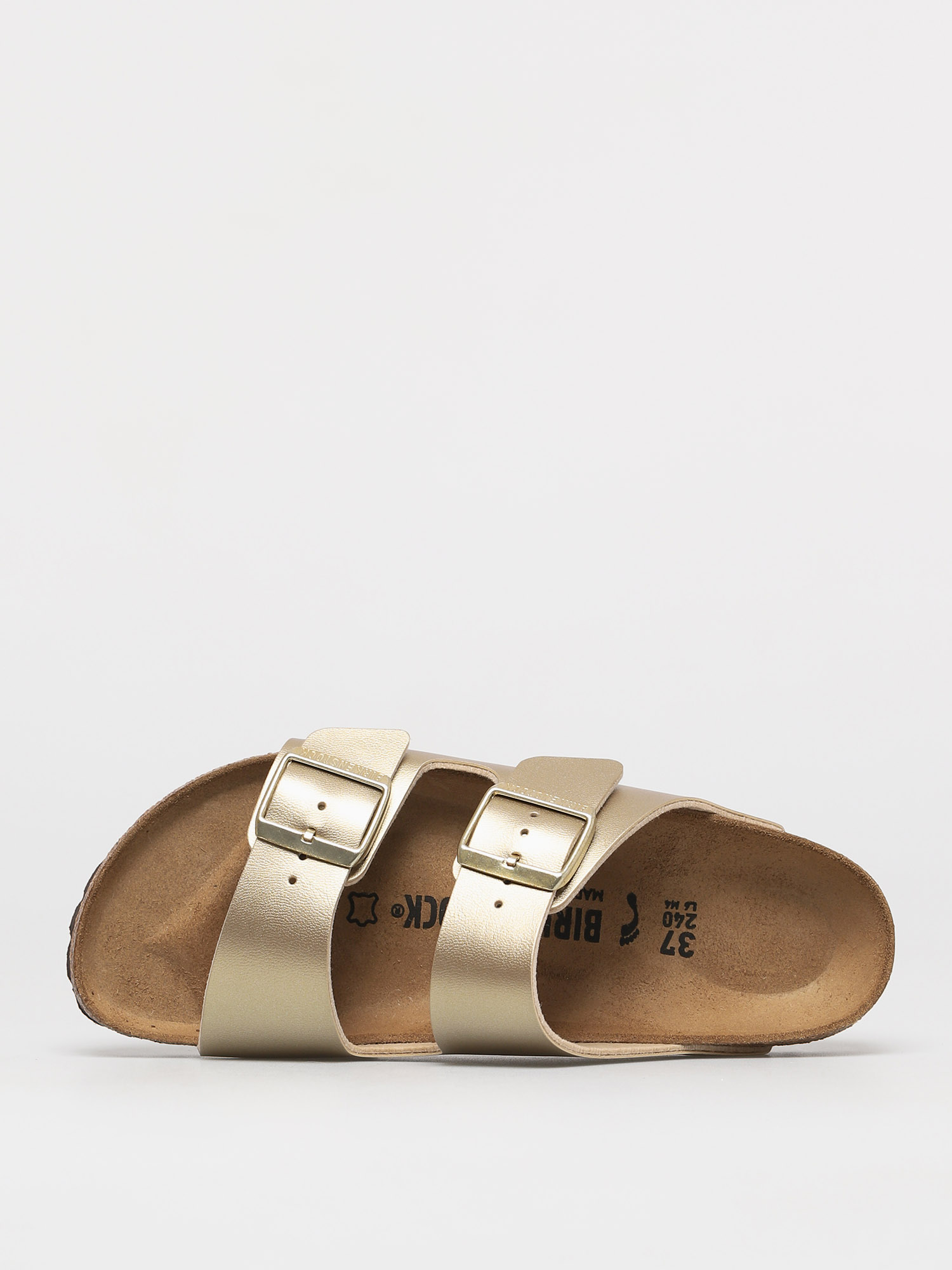 Šľapky Birkenstock Arizona Narrow Wmn (gold)