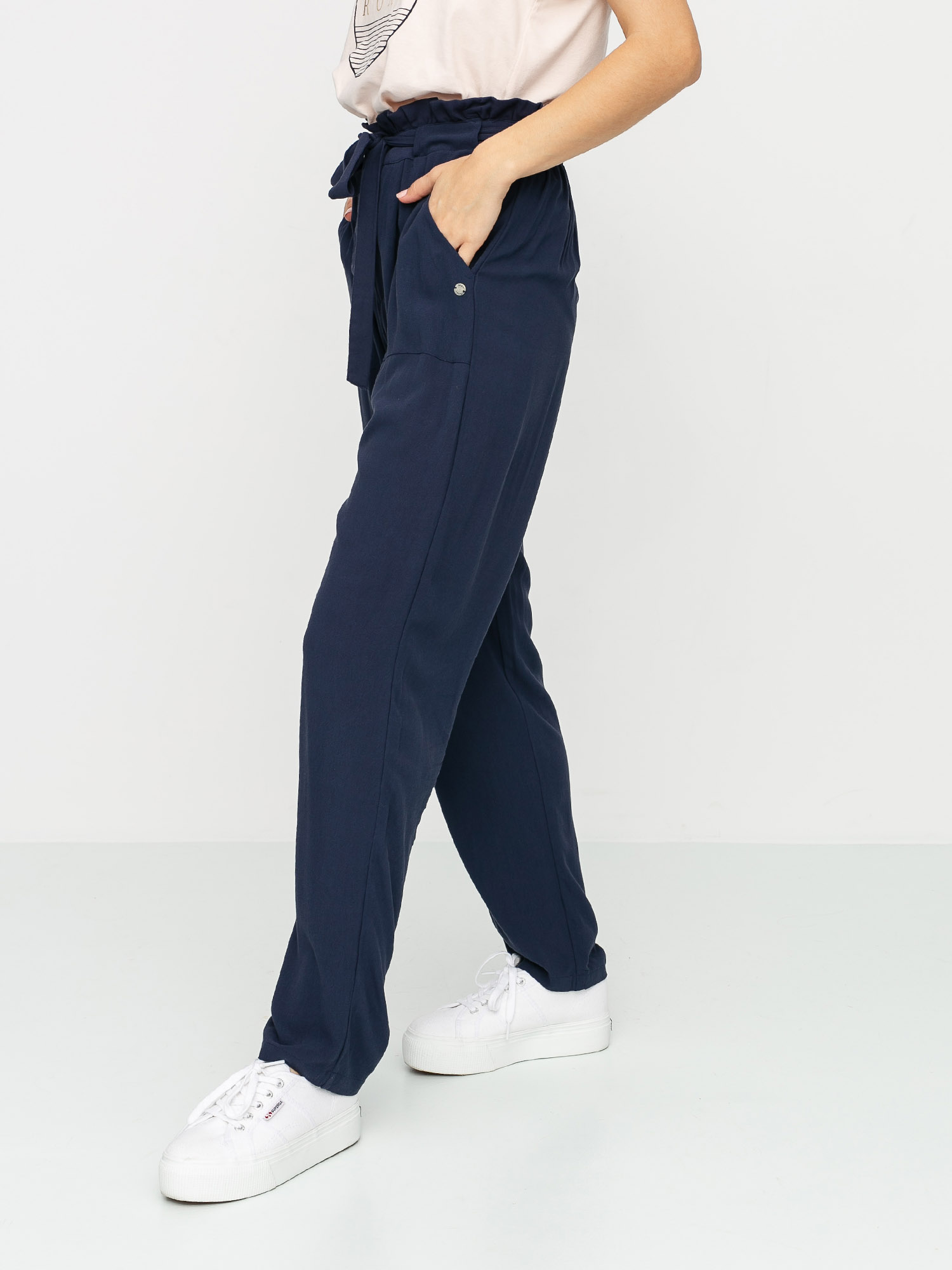 Nohavice Roxy Flowered Swing Wmn (mood indigo)