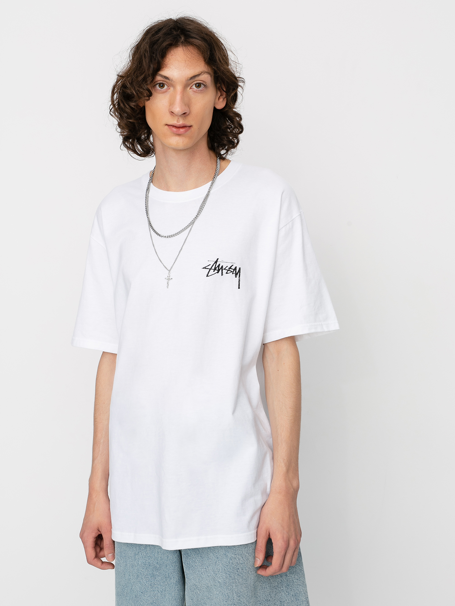 Tričko Stussy Shrooms (white)