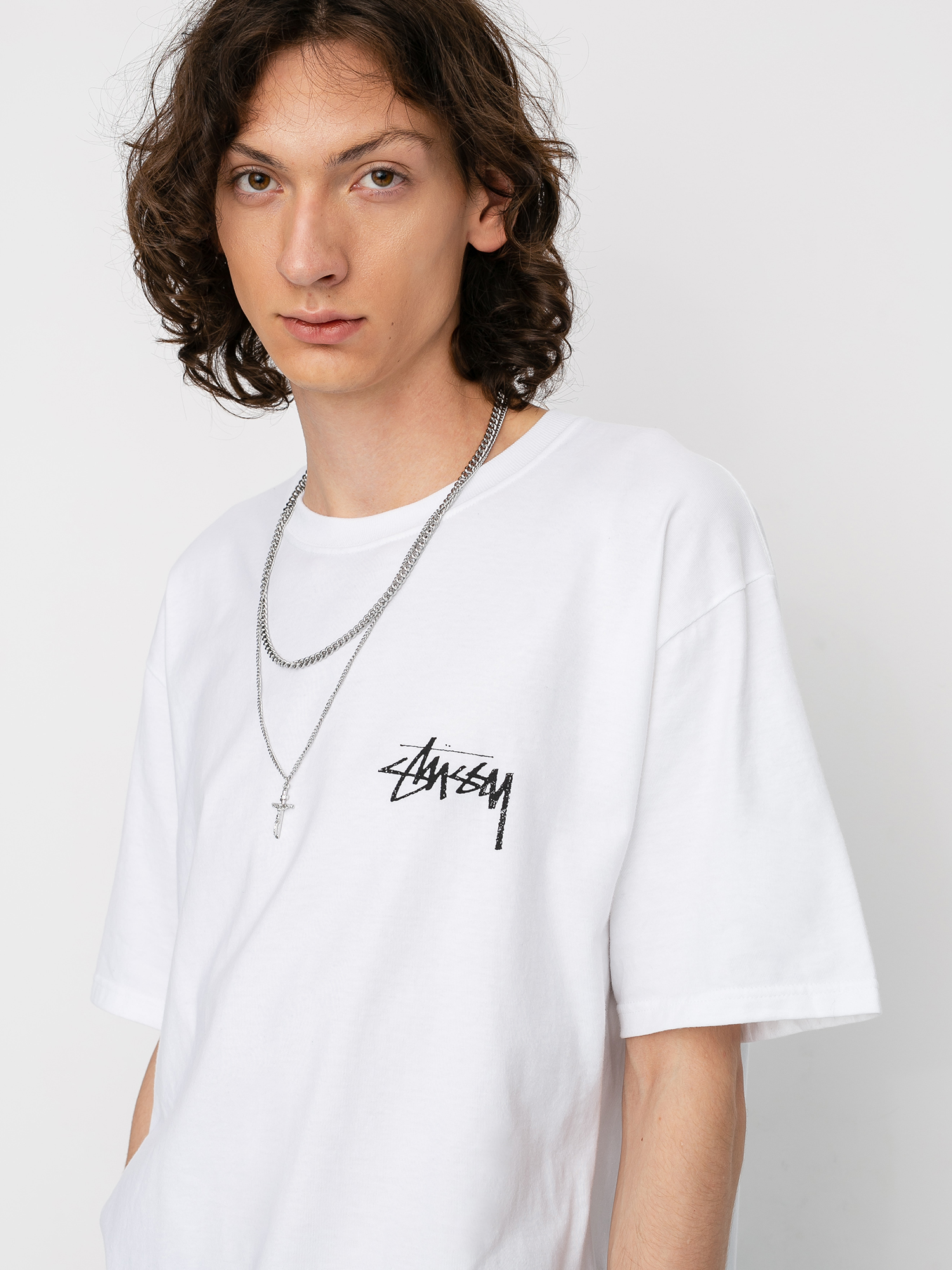 Tričko Stussy Shrooms (white)