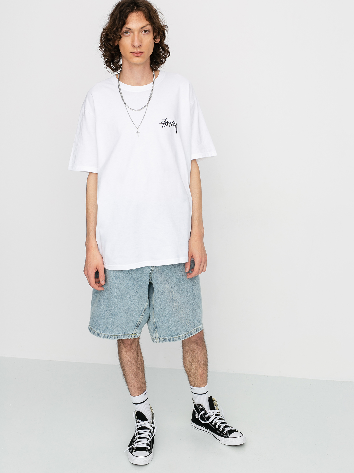 Tričko Stussy Shrooms (white)