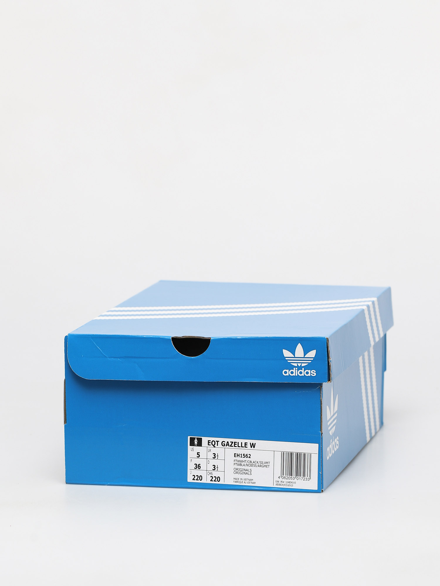 Topánky adidas Originals Eqt Gazelle Wmn (white/core black/silver met)