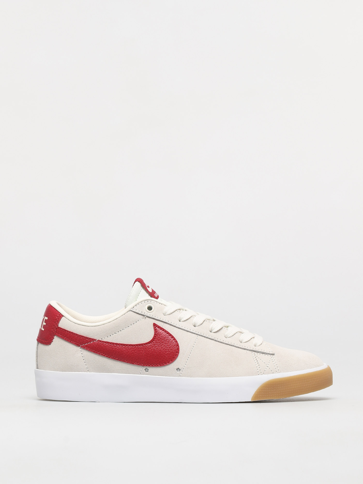 Topánky Nike SB Blazer Low Gt (sail/cardinal red white gum light brown)