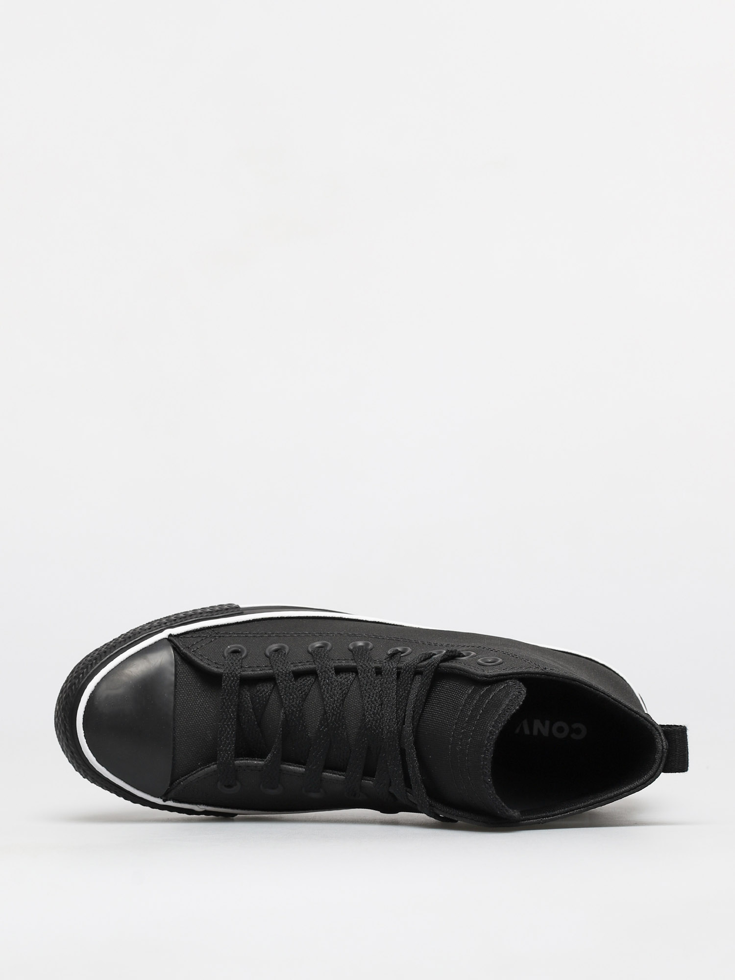 Tenisky Converse Chuck Taylor All Star Padded Tongue Leather (black/black/white)