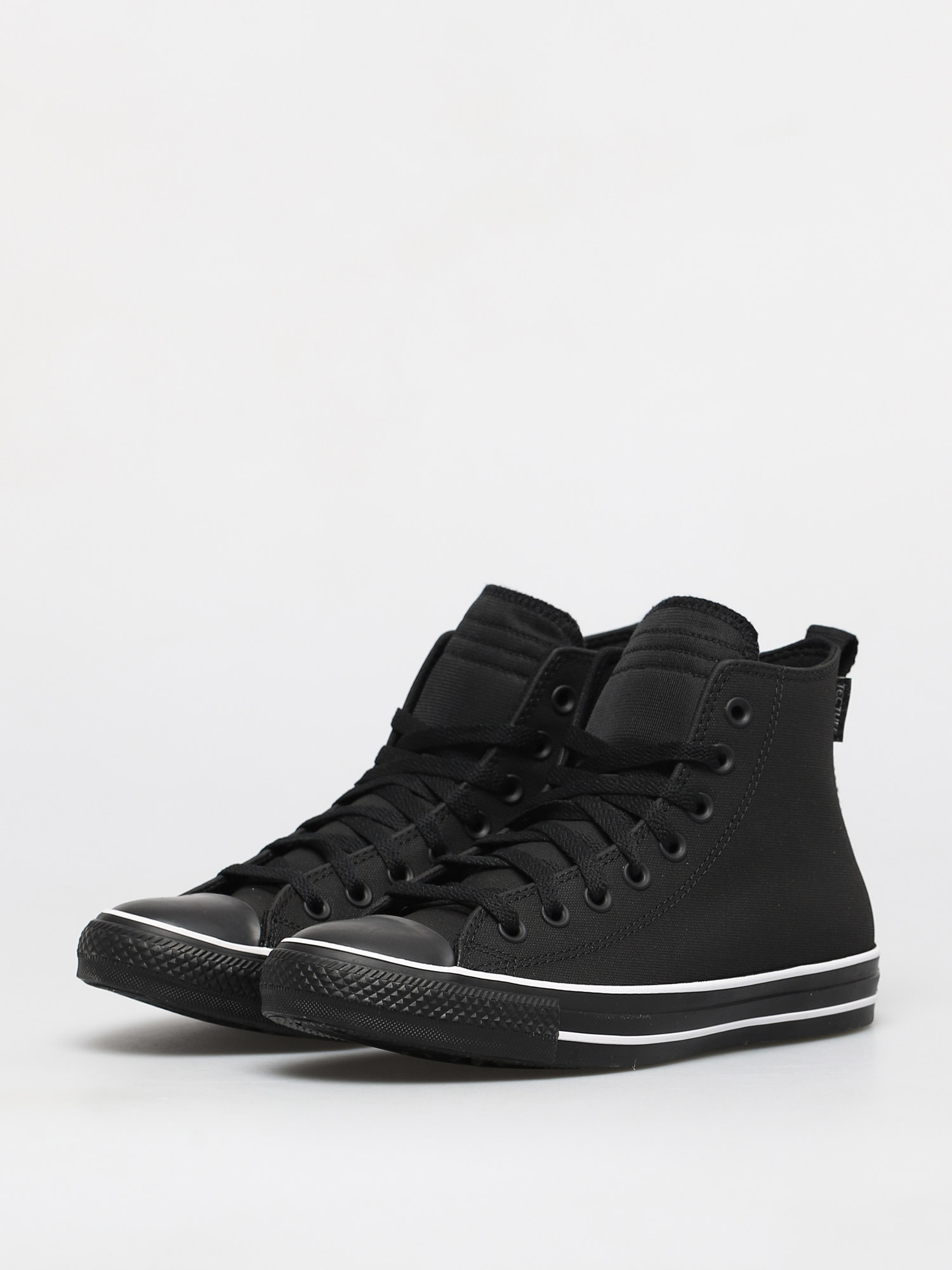 Tenisky Converse Chuck Taylor All Star Padded Tongue Leather (black/black/white)