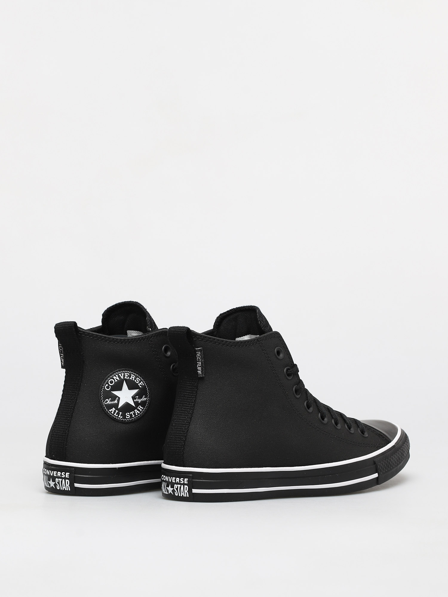 Tenisky Converse Chuck Taylor All Star Padded Tongue Leather (black/black/white)