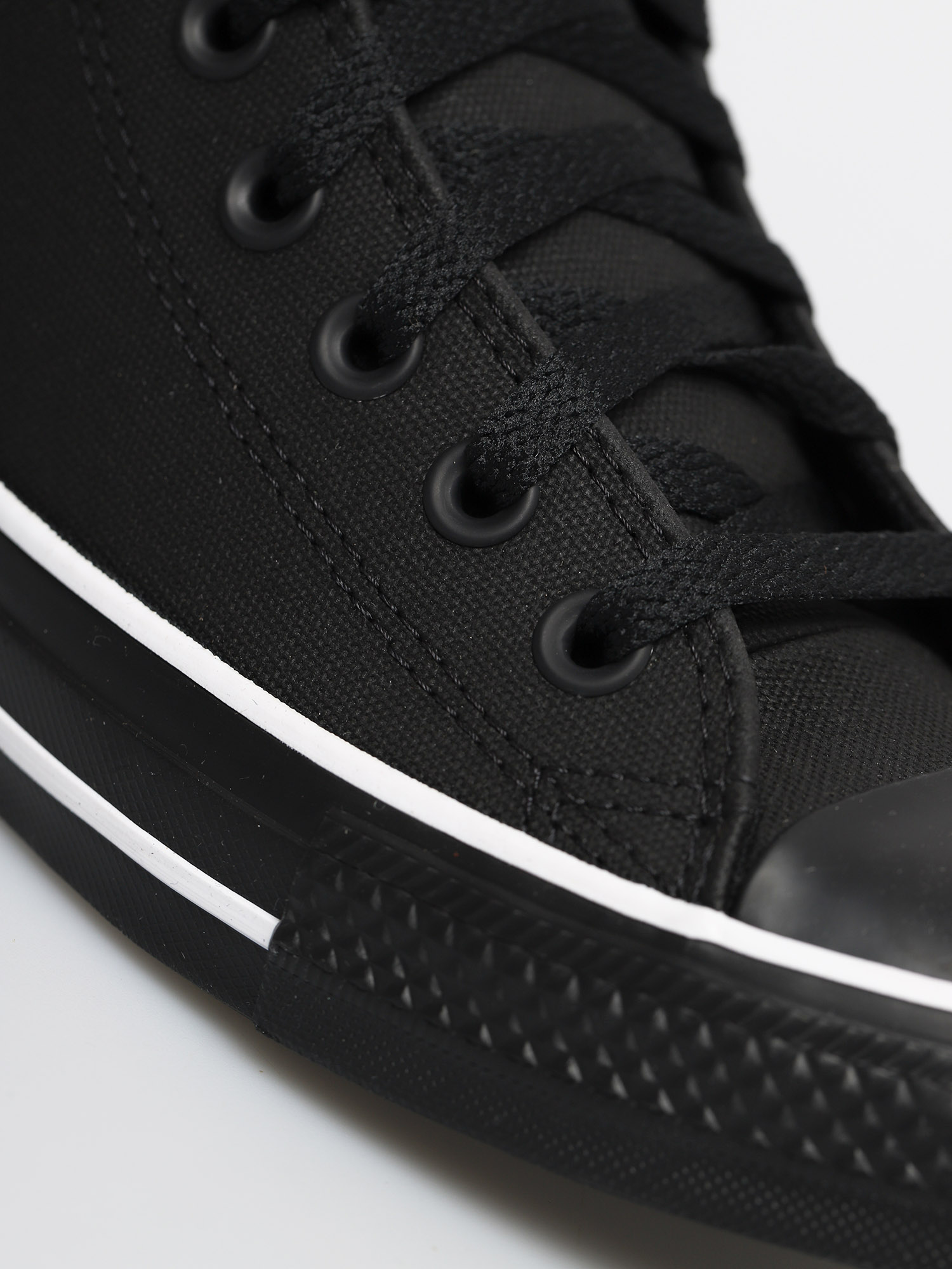 Tenisky Converse Chuck Taylor All Star Padded Tongue Leather (black/black/white)