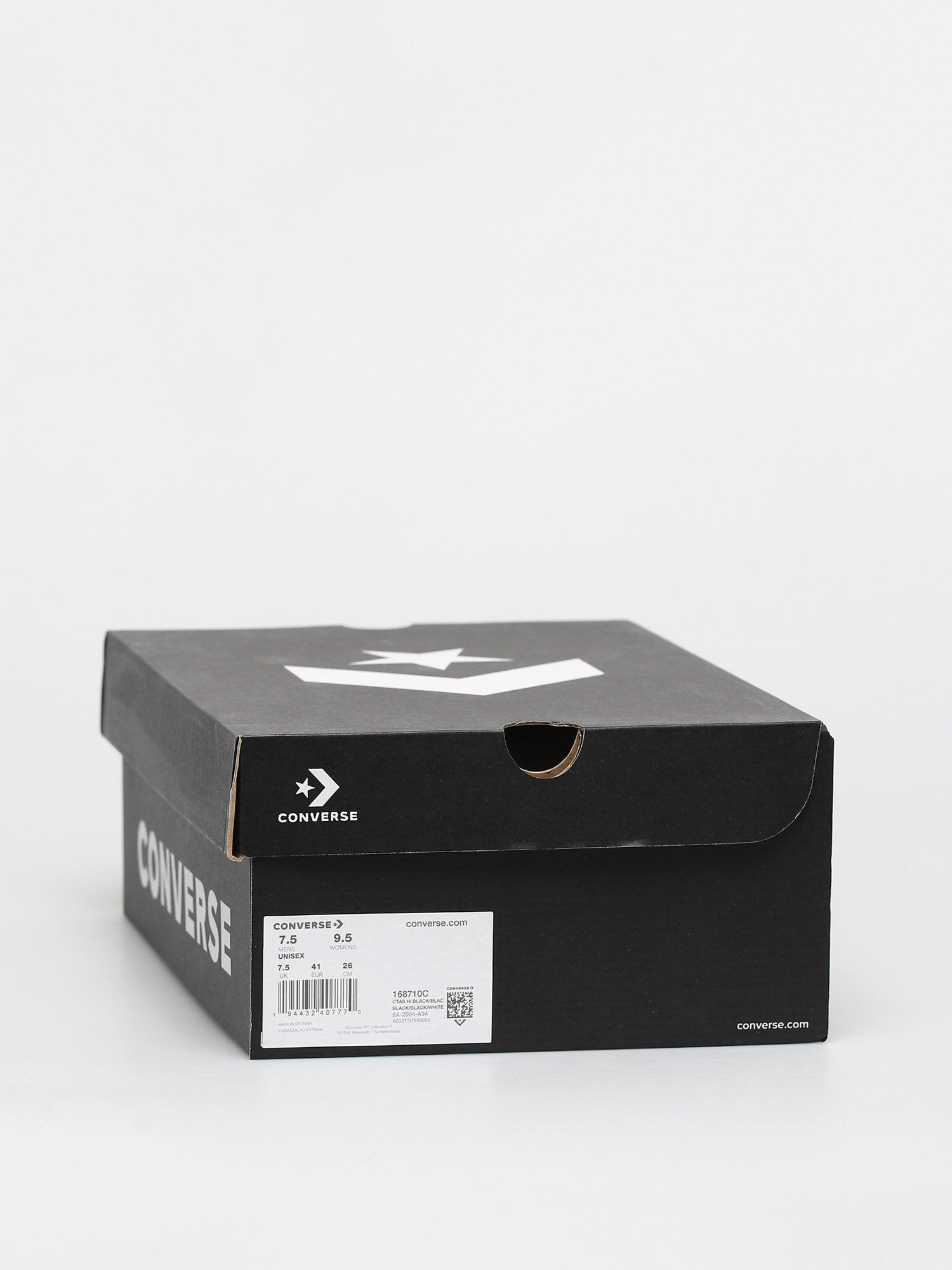 Tenisky Converse Chuck Taylor All Star Padded Tongue Leather (black/black/white)