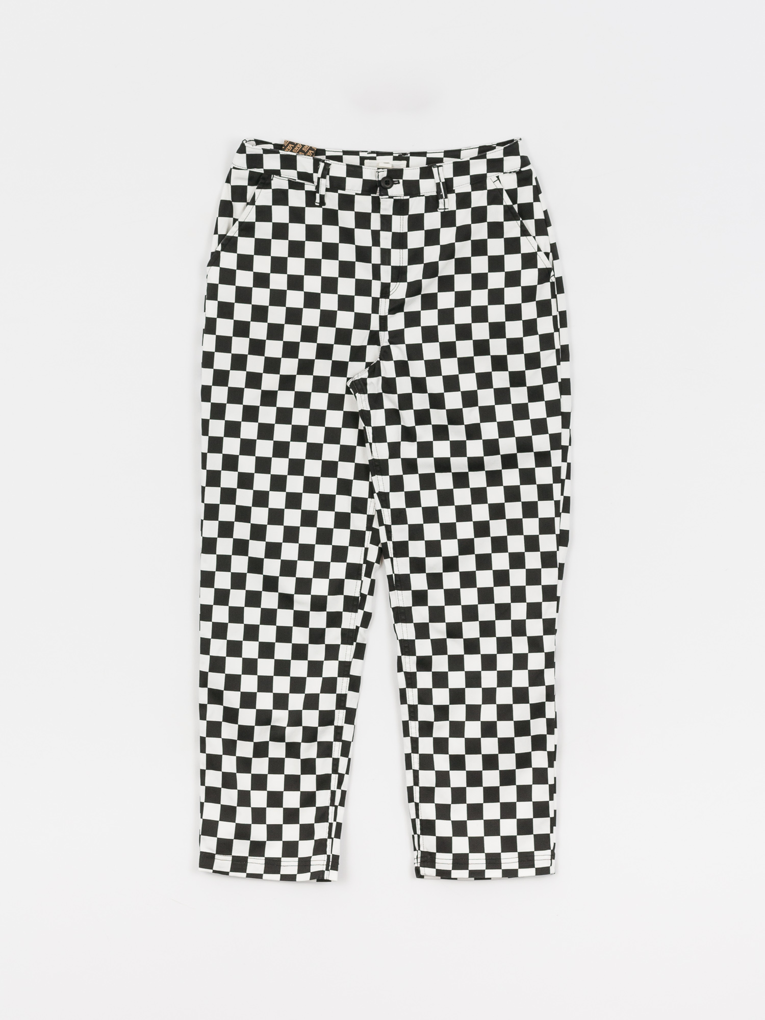 Nohavice Vans Authentic Chino Print Wmn (checkerboard)