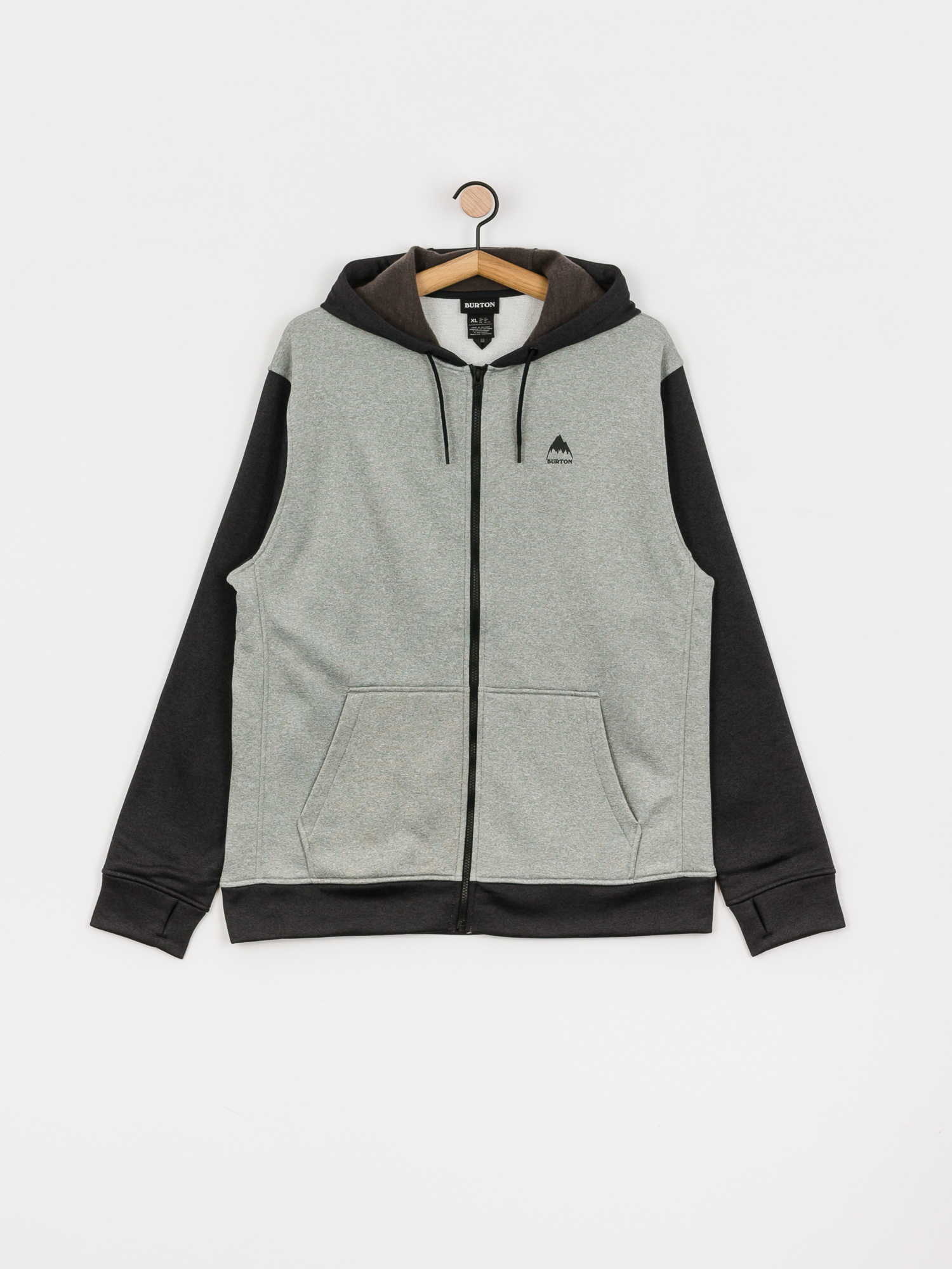 Pánska Termomikina Burton Oak ZHD (gray heather/true black)