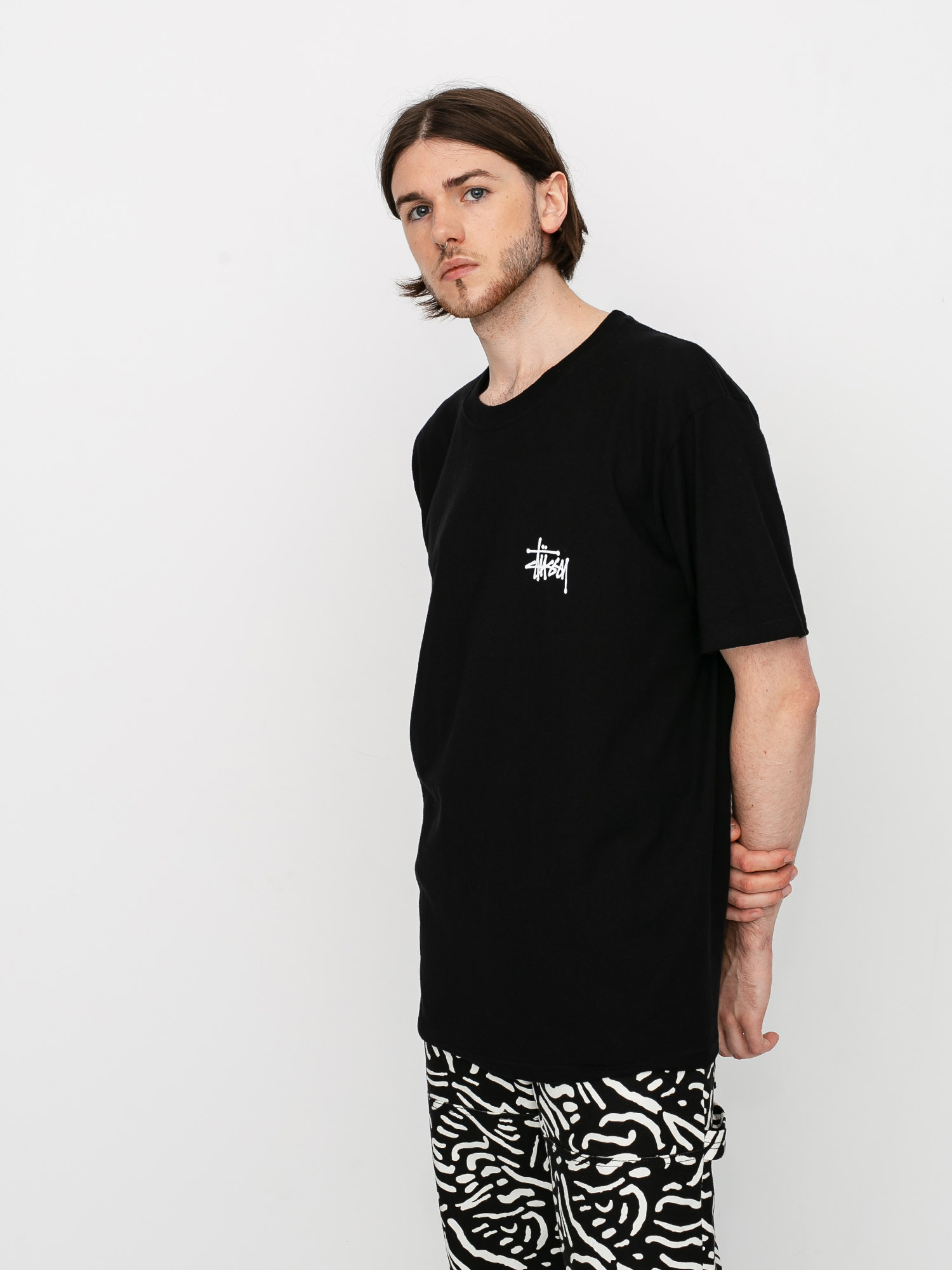 Tričko Stussy Basic (black)