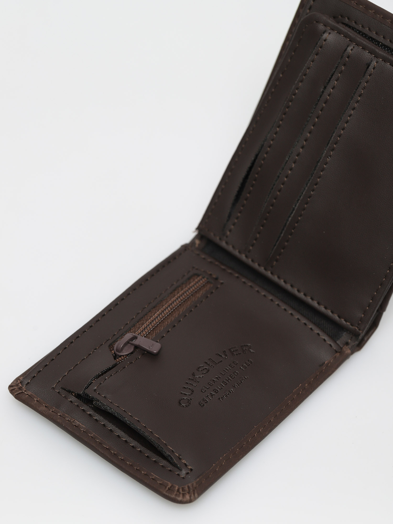 Peňaženka Quiksilver Mack 2 (chocolate brown)