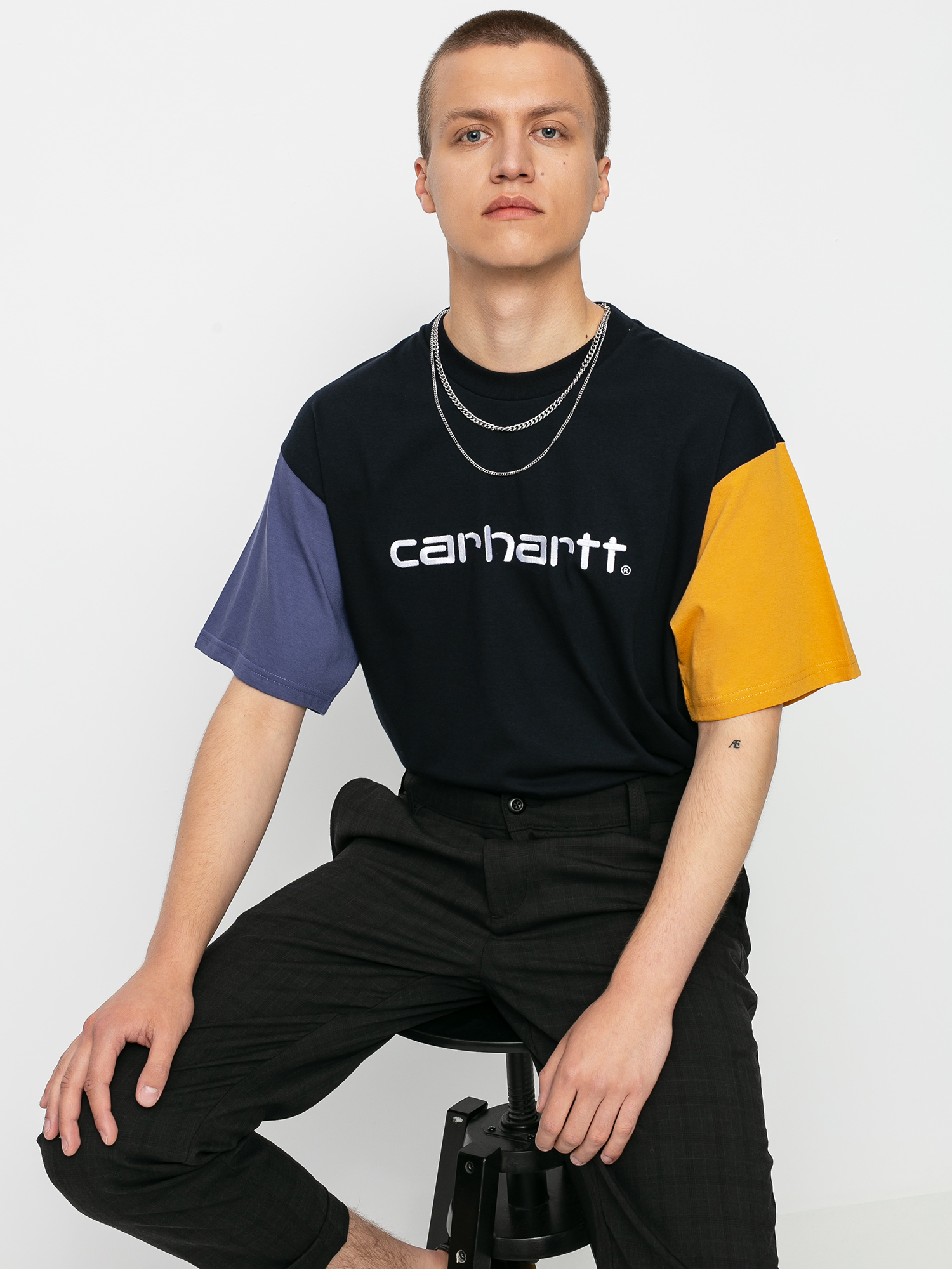 Tričko Carhartt WIP Carhartt Tricol (dark navy)