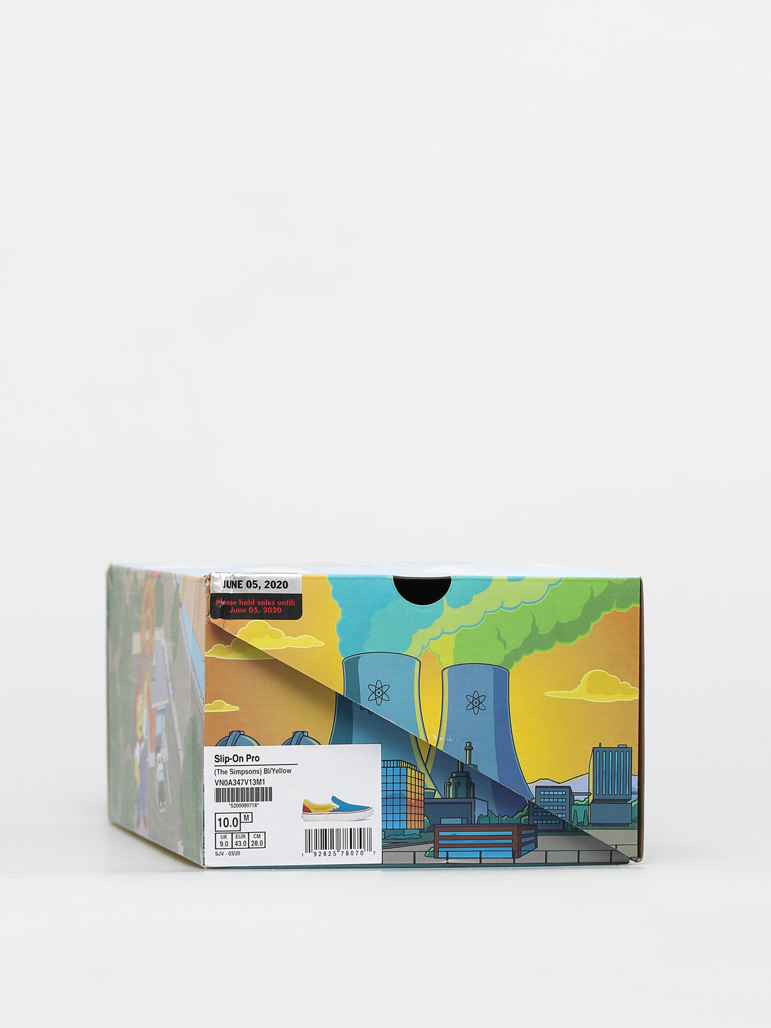 Topánky Vans x The Simpsons Slip On Pro (blue/yellow)