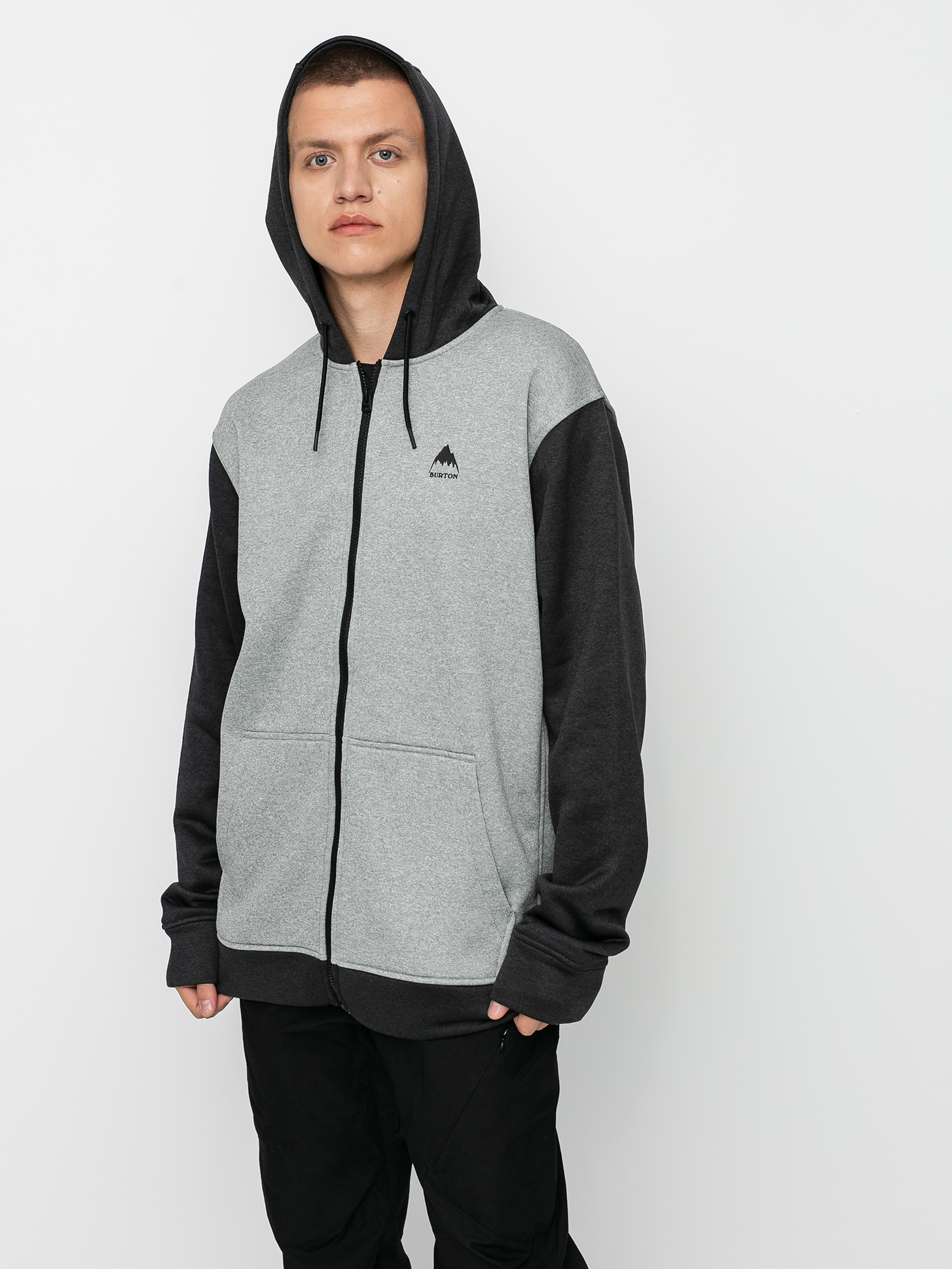 Pánska Termomikina Burton Oak ZHD (gray heather/true black)