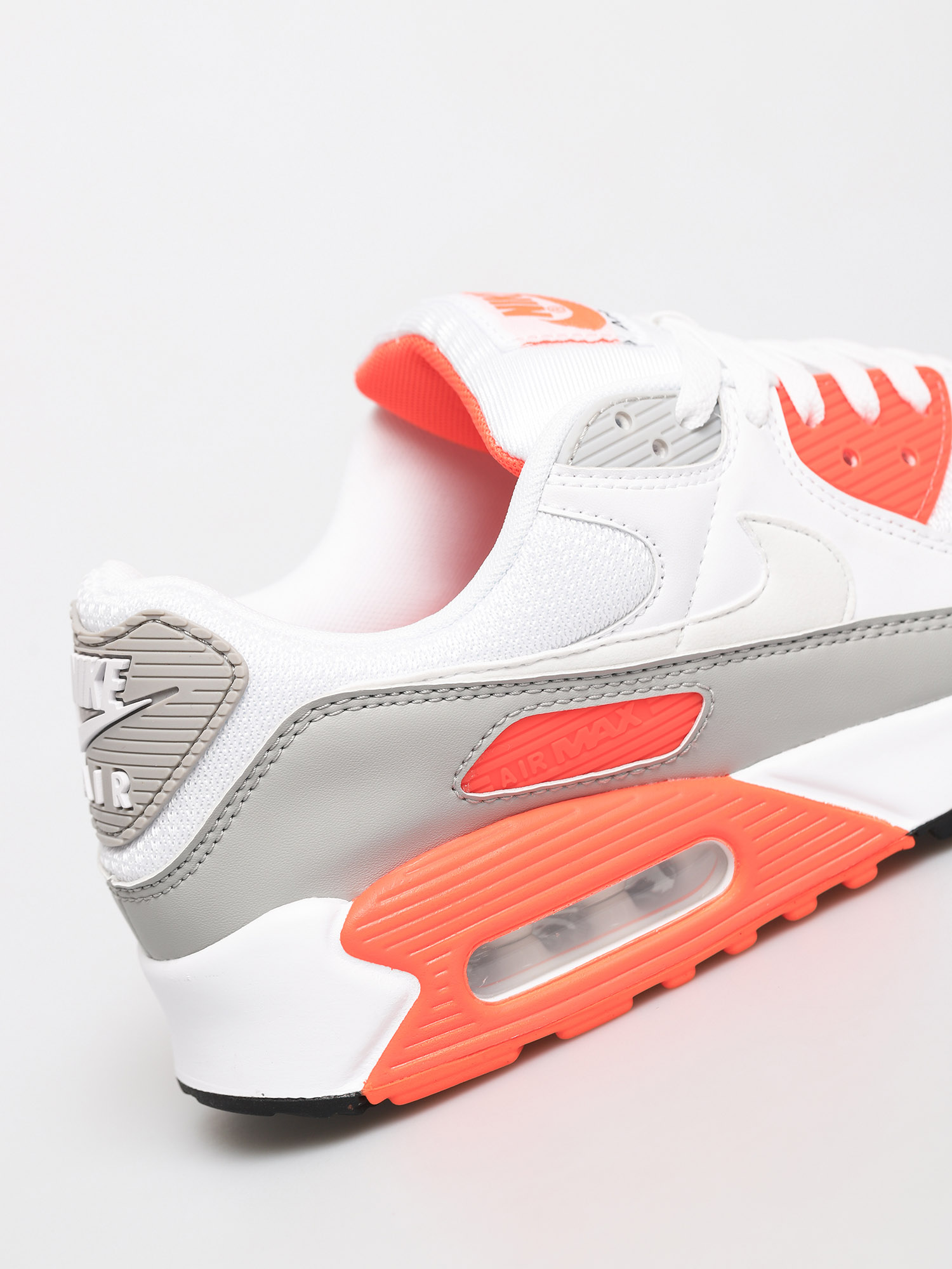 Topánky Nike Air Max 90 (white/white hyper orange lt smoke grey)