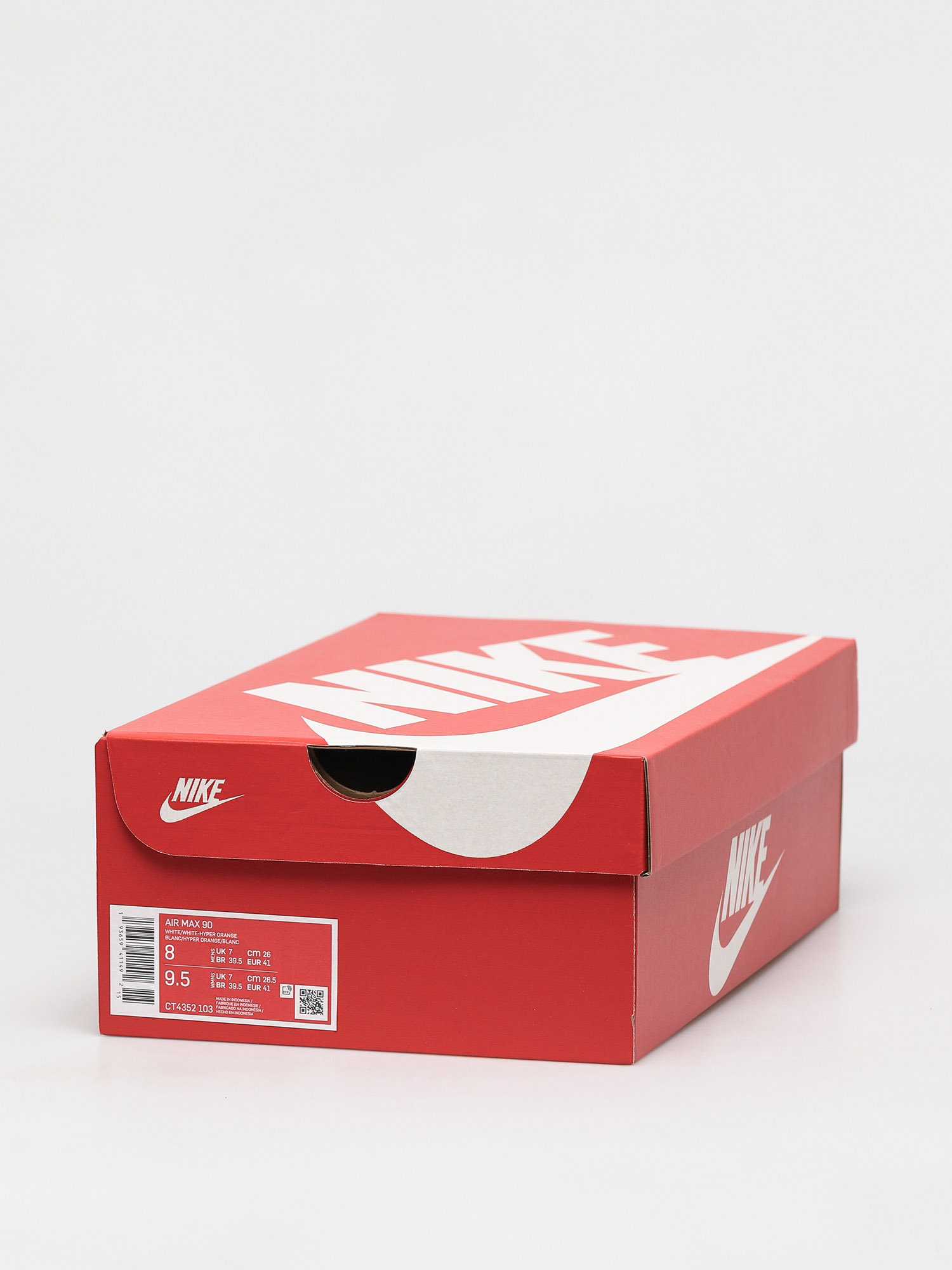 Topánky Nike Air Max 90 (white/white hyper orange lt smoke grey)