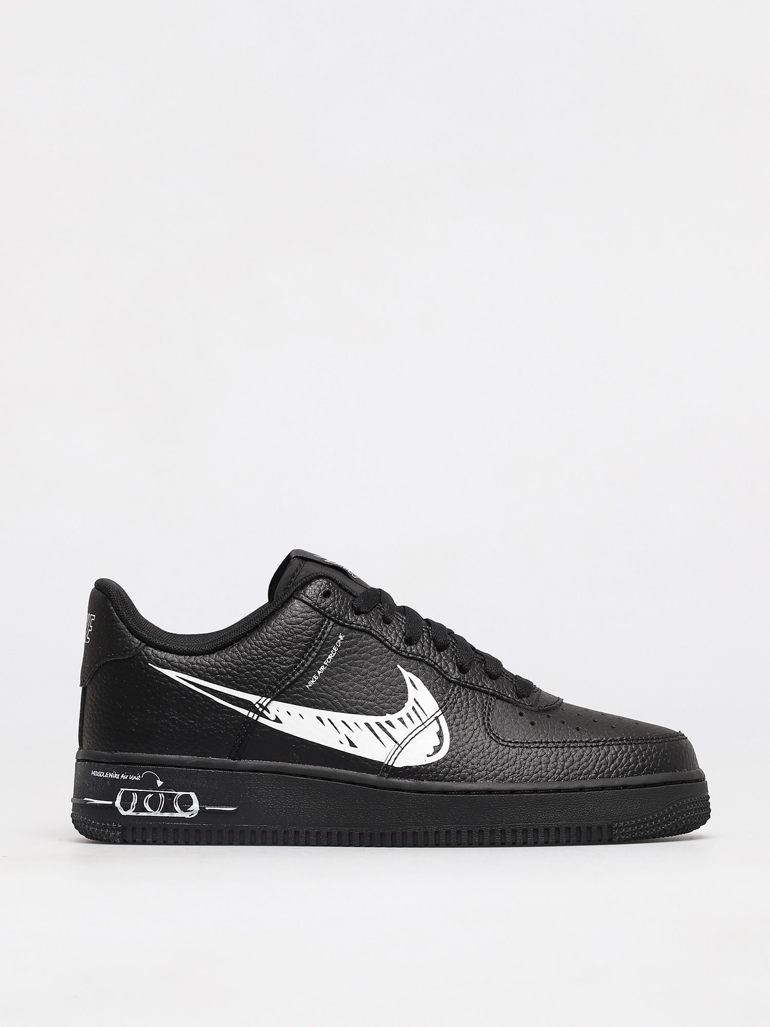 Topánky Nike Air Force 1 Lv8 Utility (black/white black)