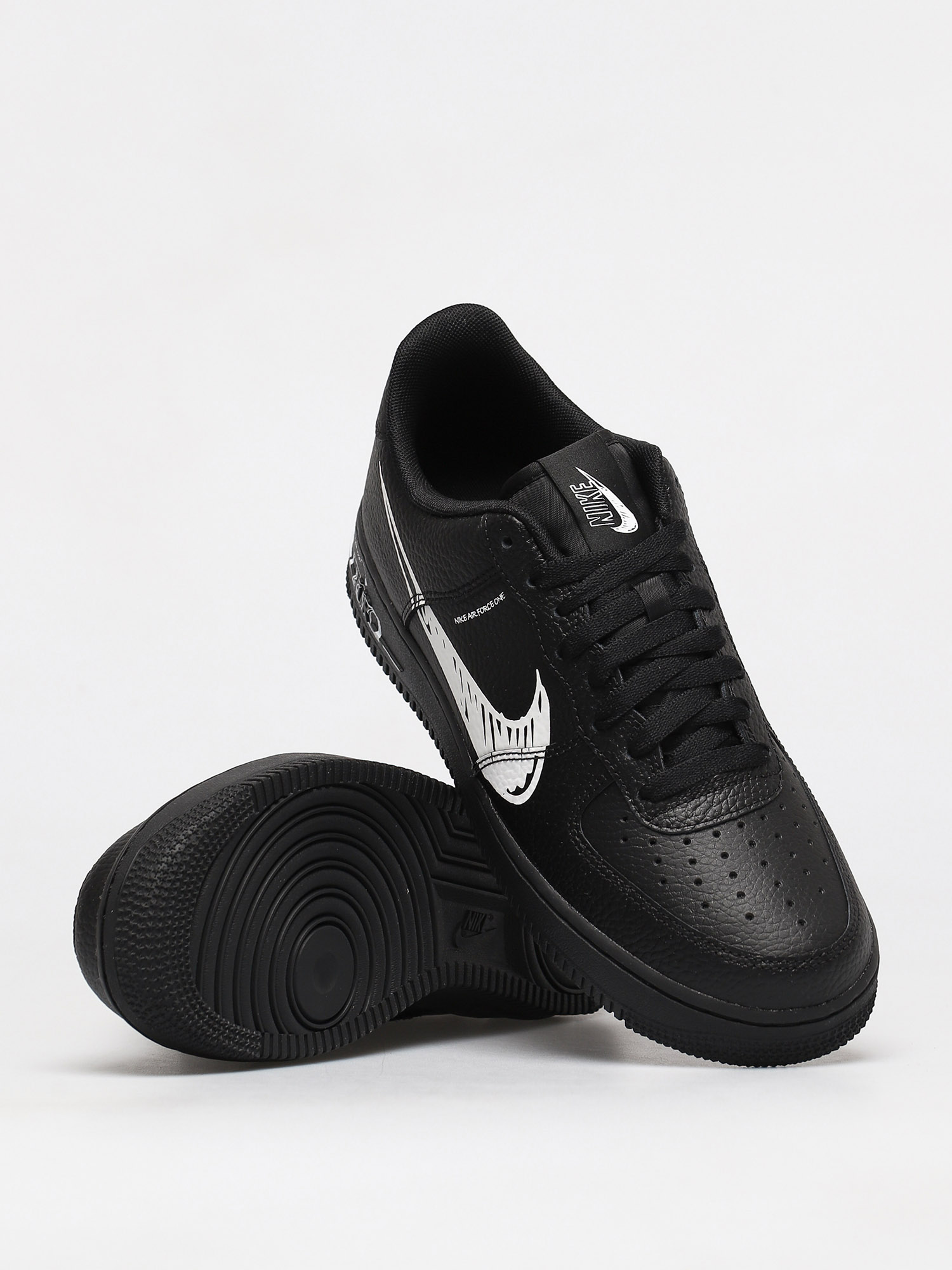 Topánky Nike Air Force 1 Lv8 Utility (black/white black)