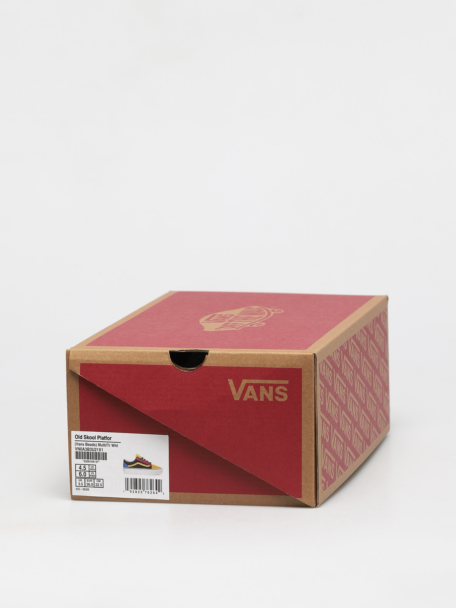 Topánky Vans Old Skool Platform (vans beads/multi/true white)