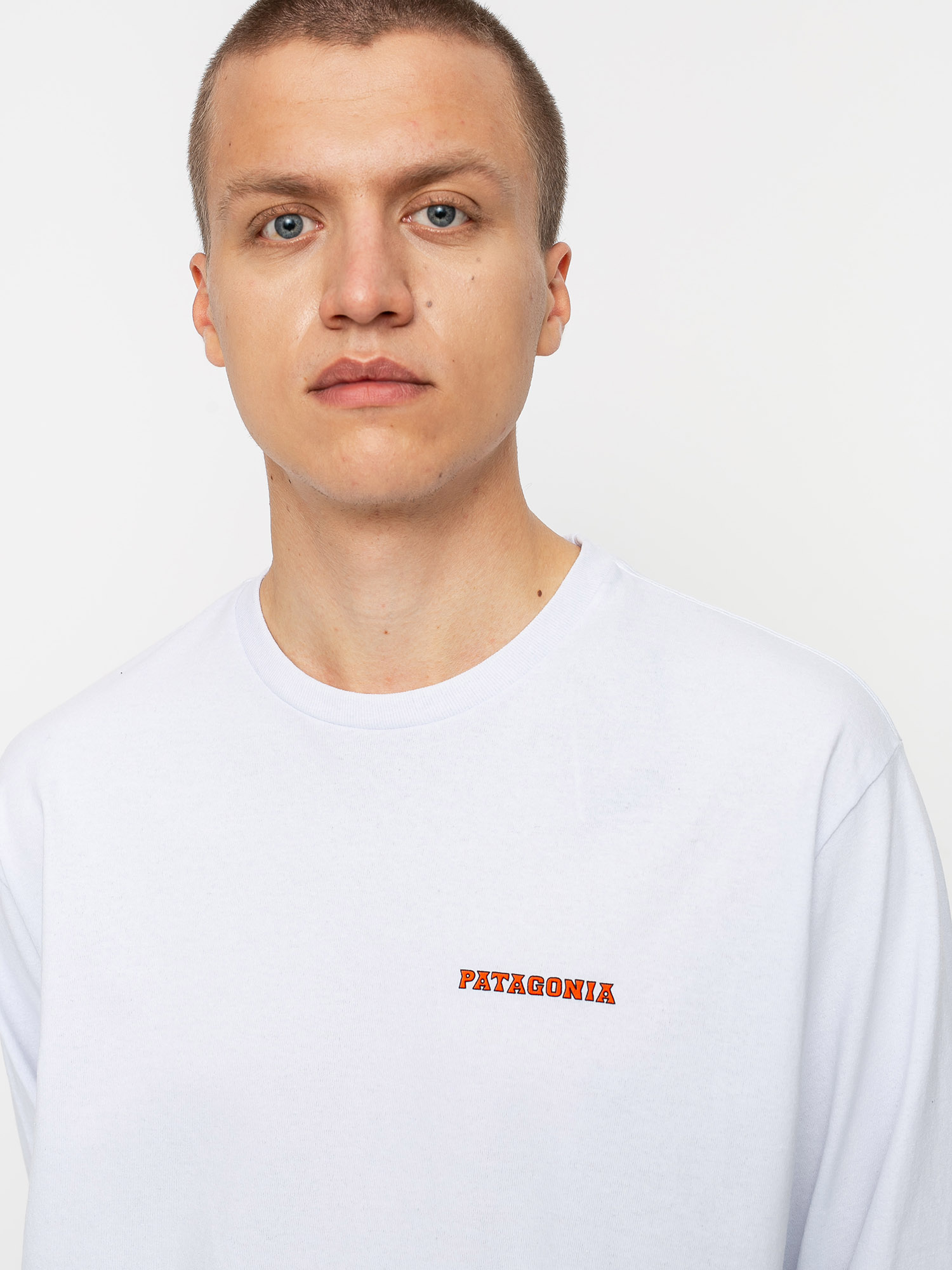 Triko Patagonia Summit Road Responsibili (white)