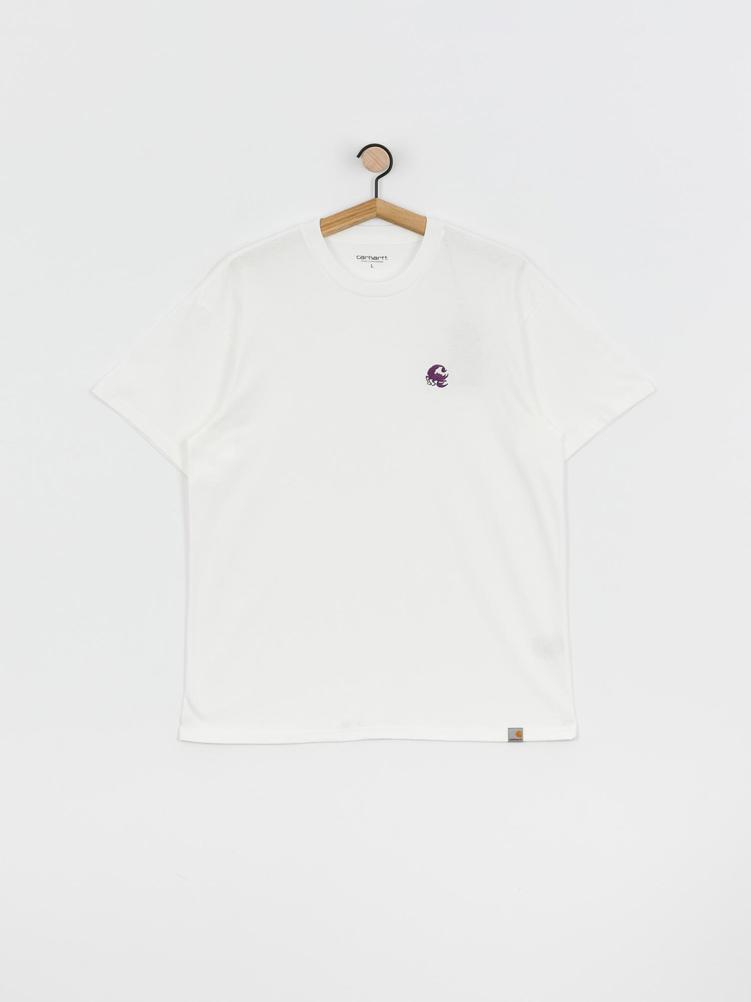 Tričko Carhartt WIP Scorpions (white/boysenberry)