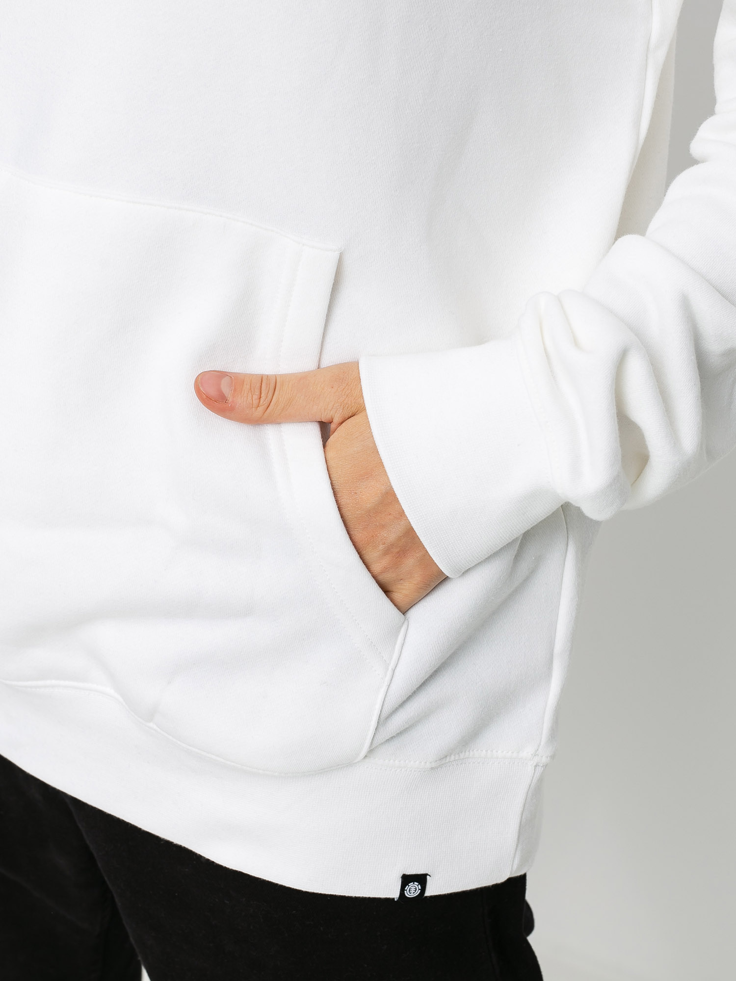 Mikina s kapucňou Element Blazin Chest HD (optic white)