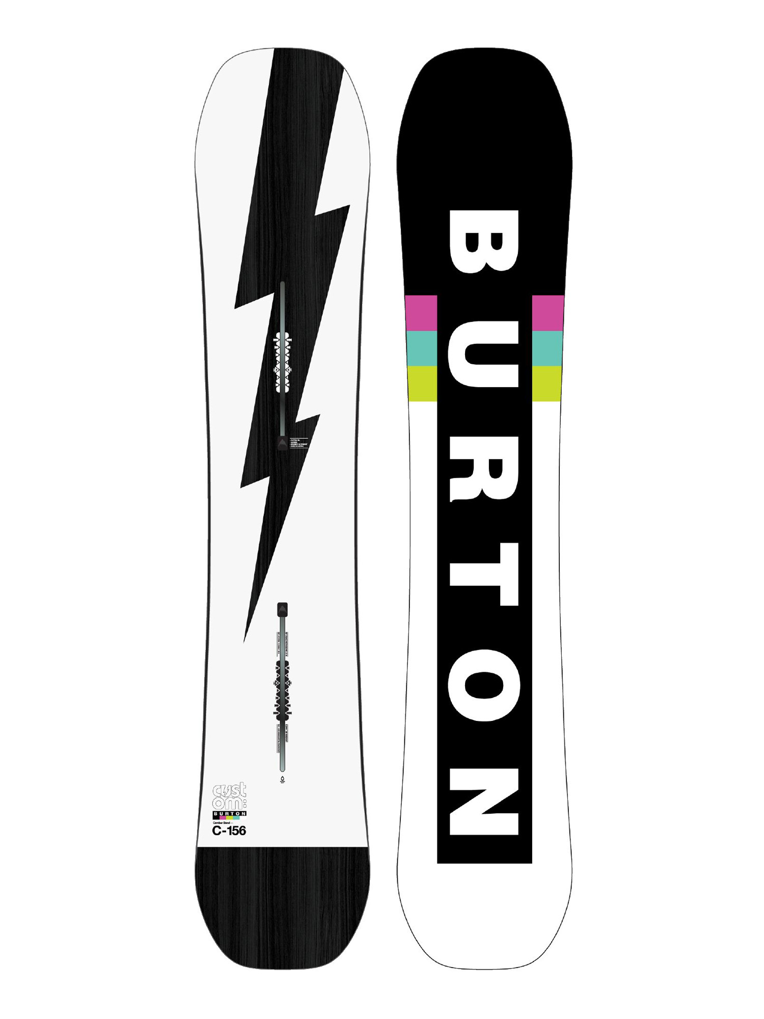 Snowboard Burton Custom - mnohofarebná