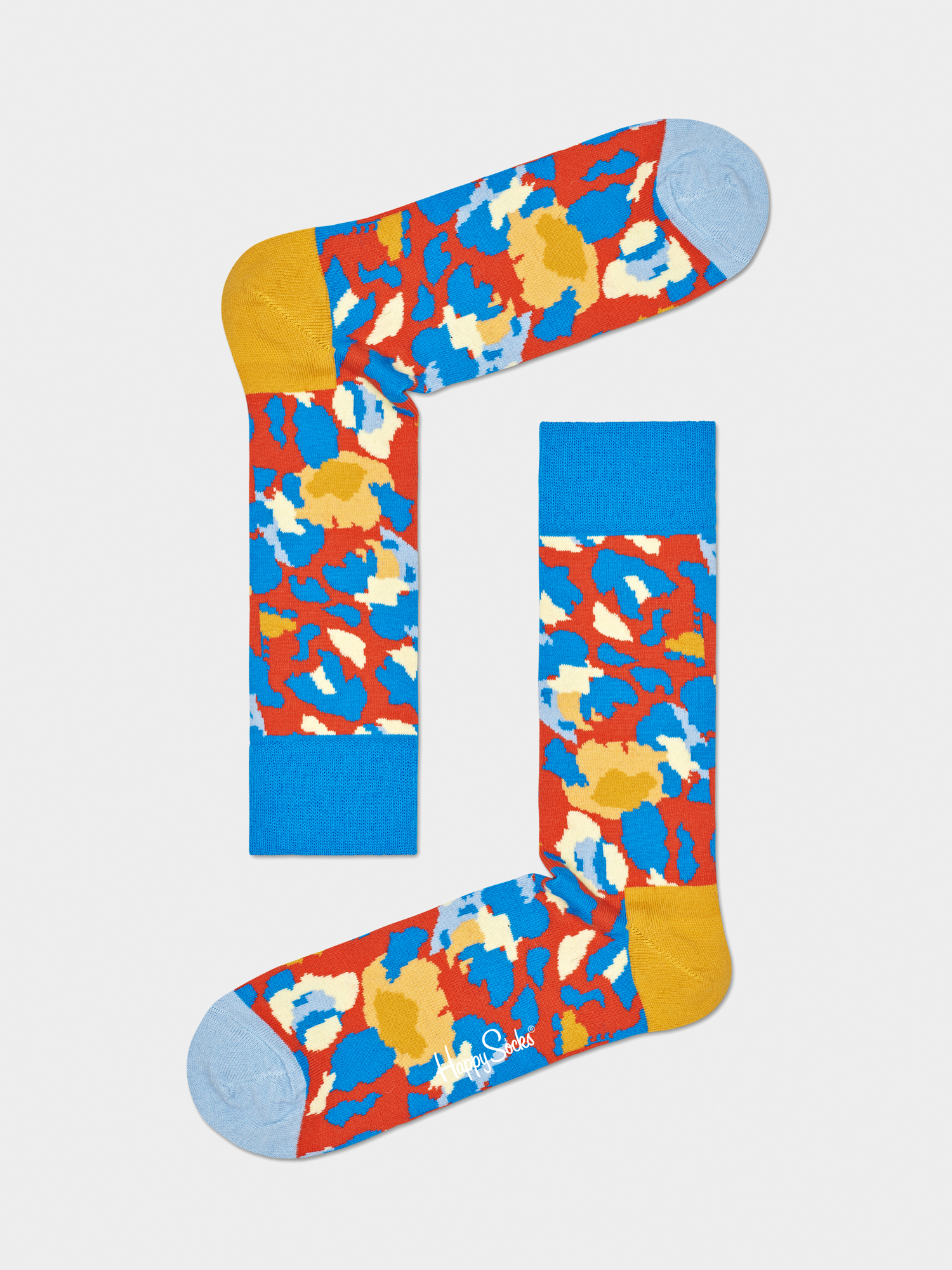 Ponožky Happy Socks Wool New Leo (orange/blue)
