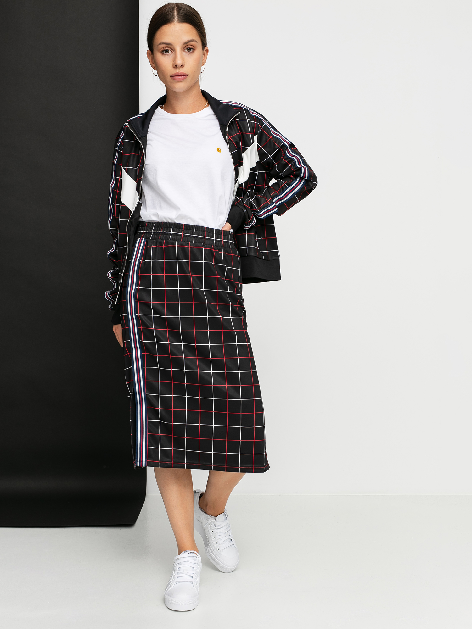 Sukňa Fila Walvia Wmn (black check allover)