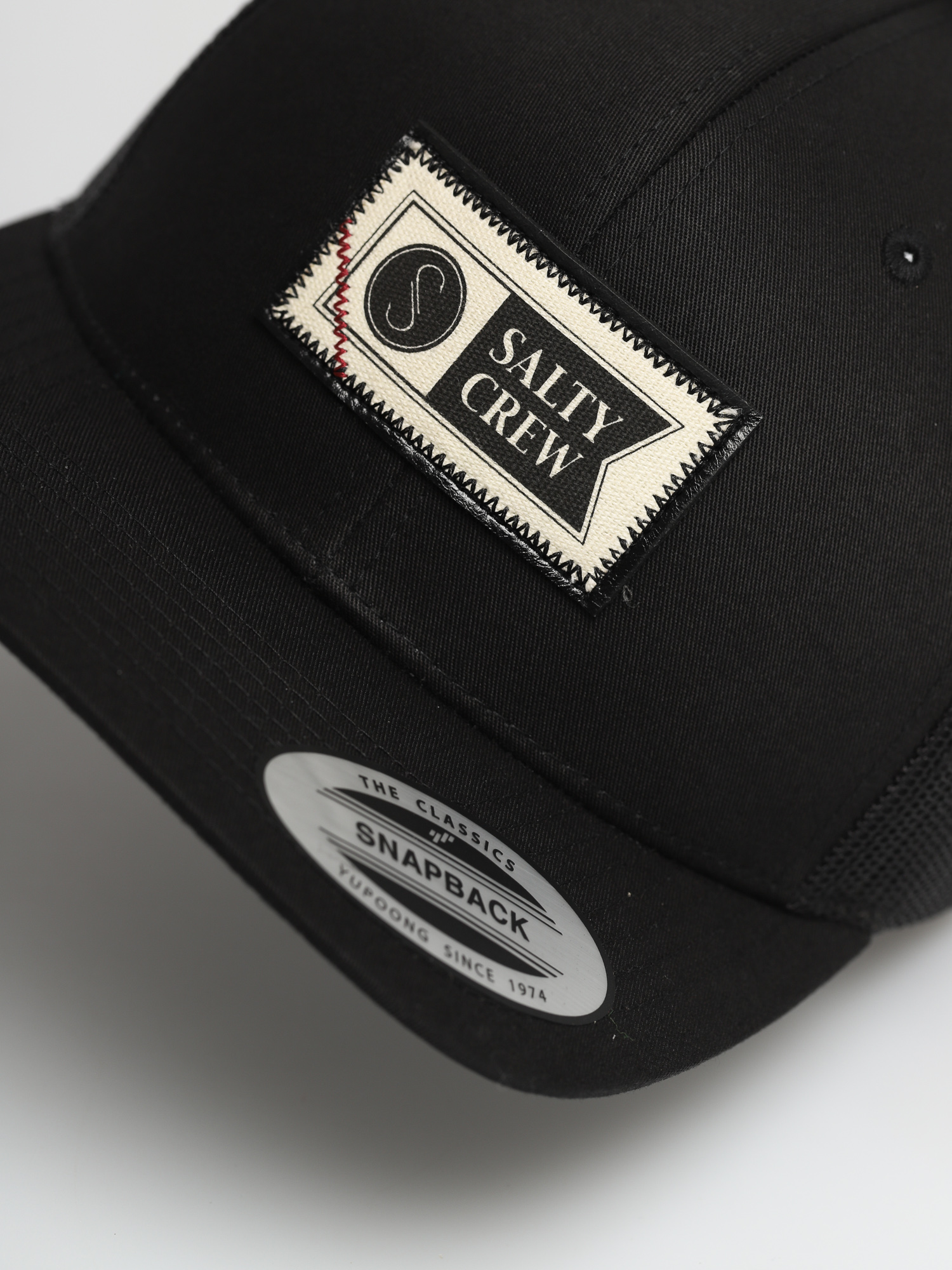 Šiltovka Salty Crew Topstitch Retro Trucker ZD (black)