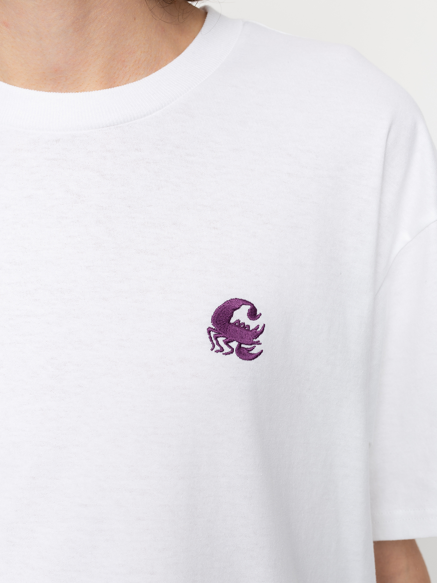 Tričko Carhartt WIP Scorpions (white/boysenberry)