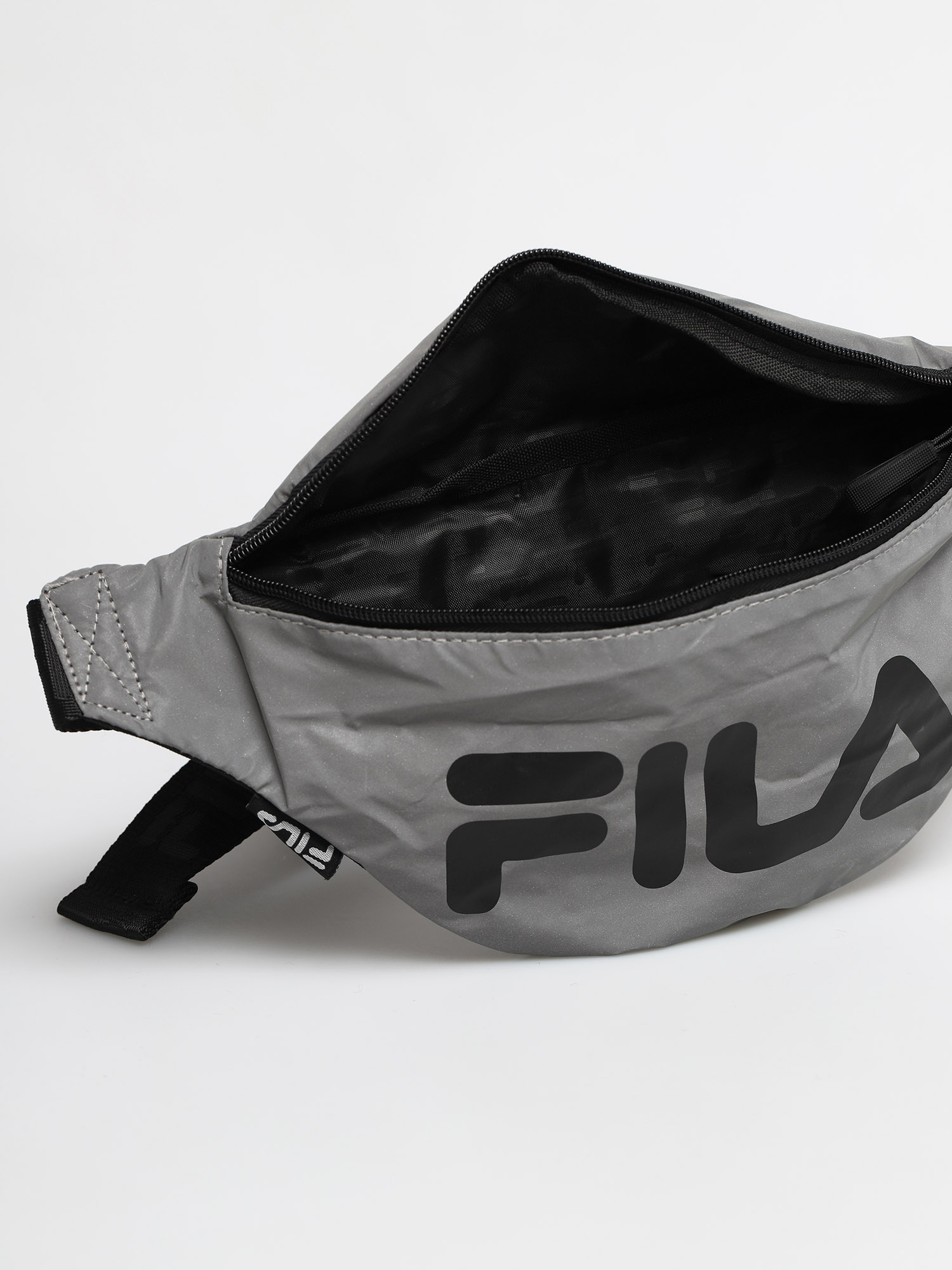 Ľadvinka Fila Waist Bag Slim Reflective (silver reflective)