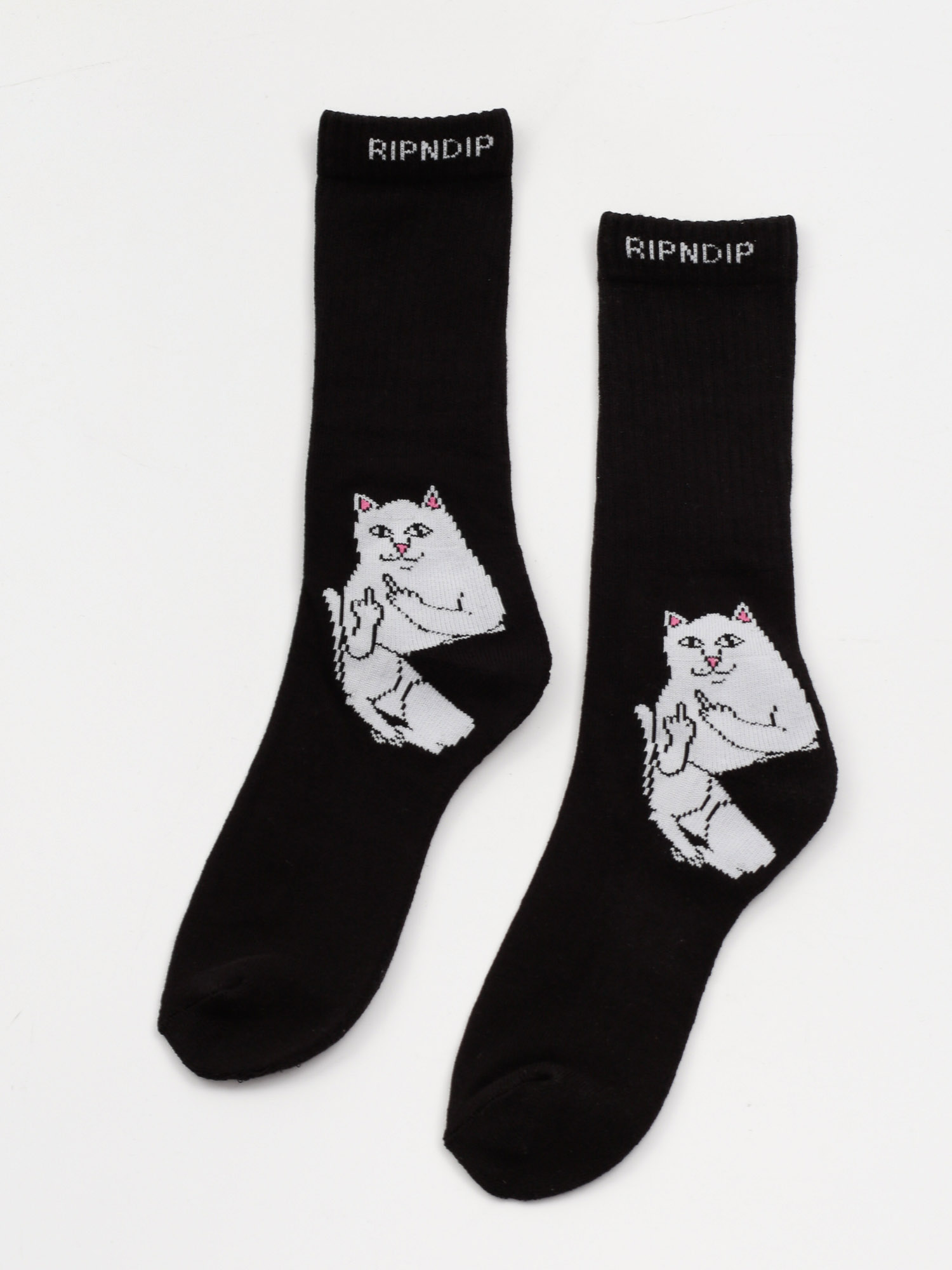 Ponožky RipNDip Lord Nermal (black)