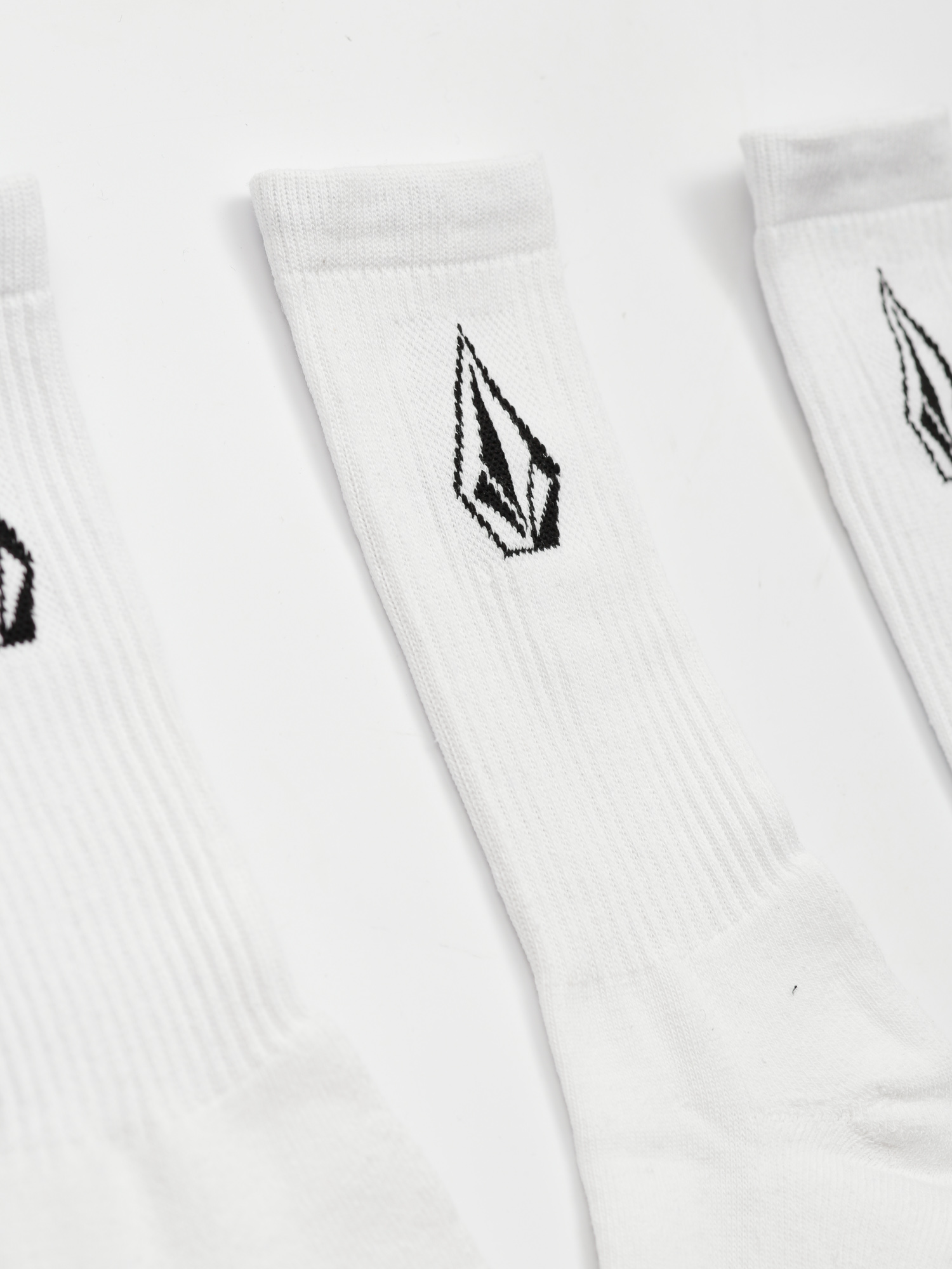 Ponožky Volcom Full Stone Sock 3Pk (white)