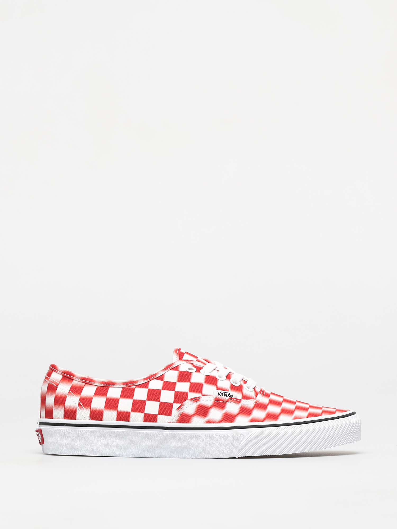 Topánky Vans Authentic (blur check/true white/red)
