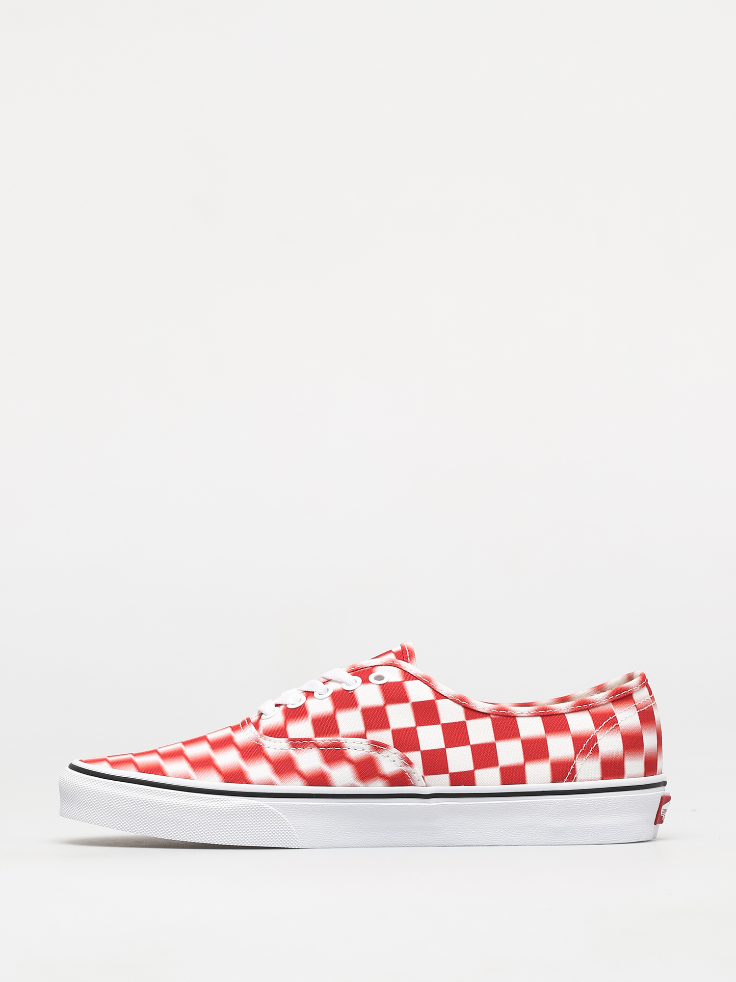 Topánky Vans Authentic (blur check/true white/red)