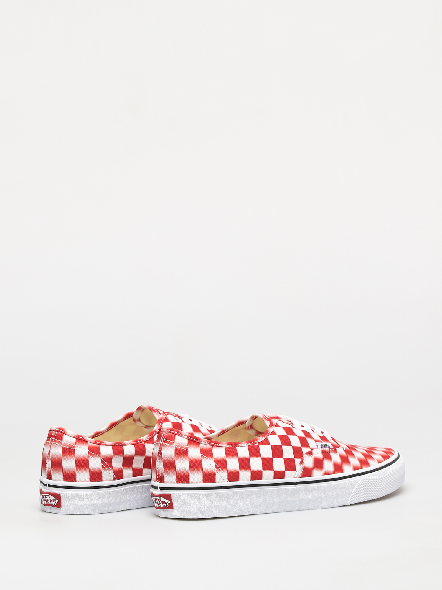Topánky Vans Authentic (blur check/true white/red)
