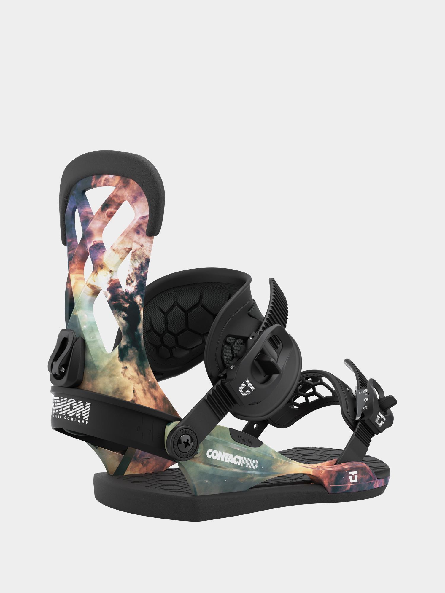 Pánske Snowboardové viazanie Union Contact Pro (space dust)