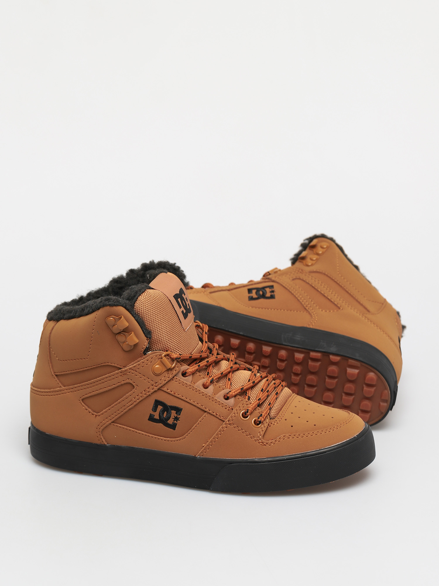 Topánky DC Pure High Top Wc Wnt (wheat/black)