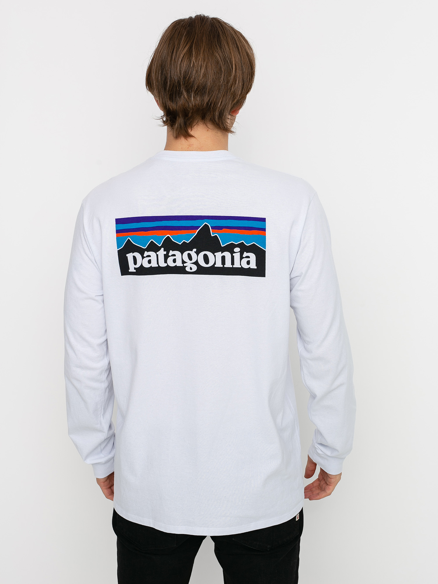 Triko Patagonia P 6 Logo Responsibili (white)